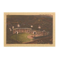 1950 Vintage Pittsburgh Pirates - Forbes Field Postcard - Doormat