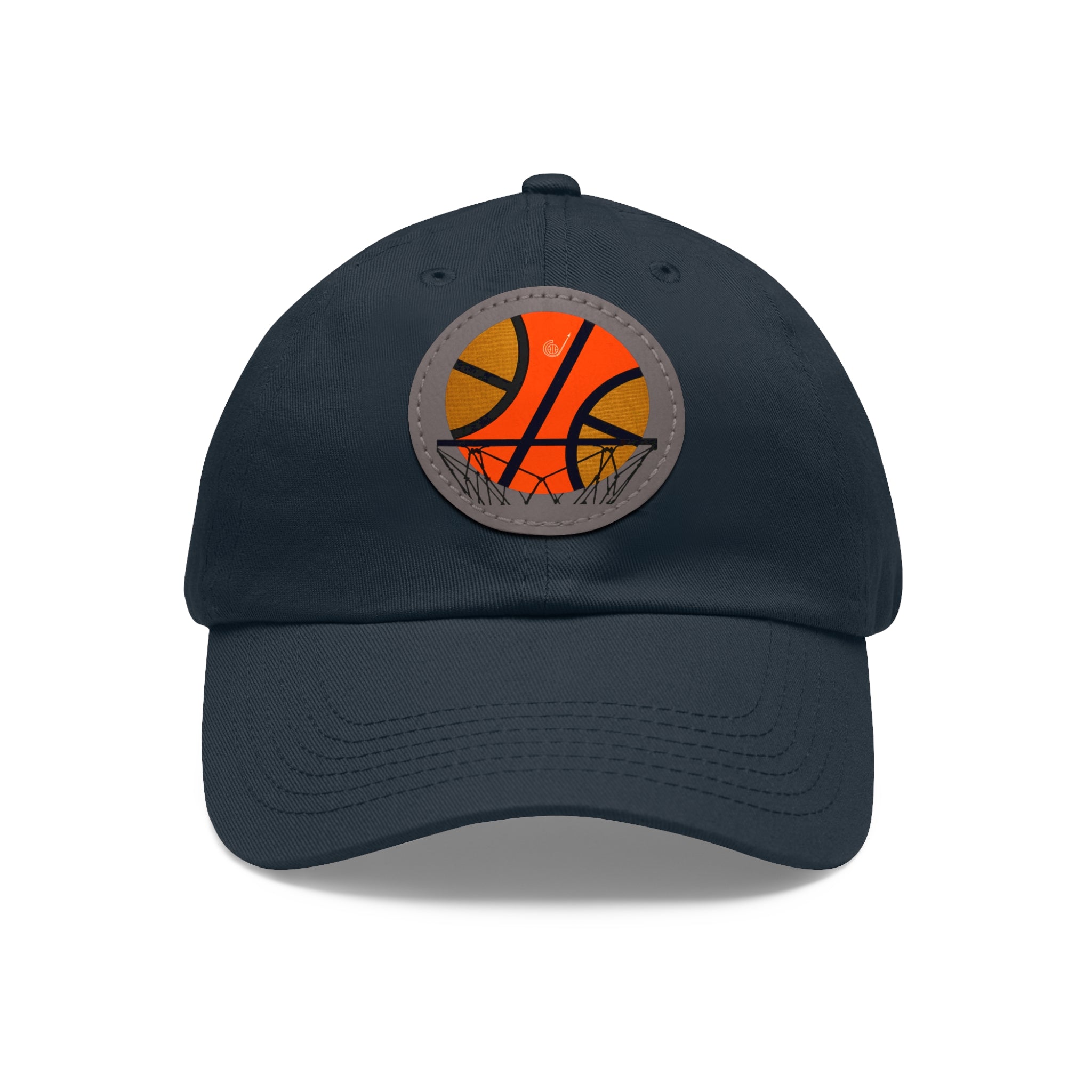 1967- 1968 Vintage Seattle Super Sonics Basketball - Dad Hat with Leather Patch (Round)