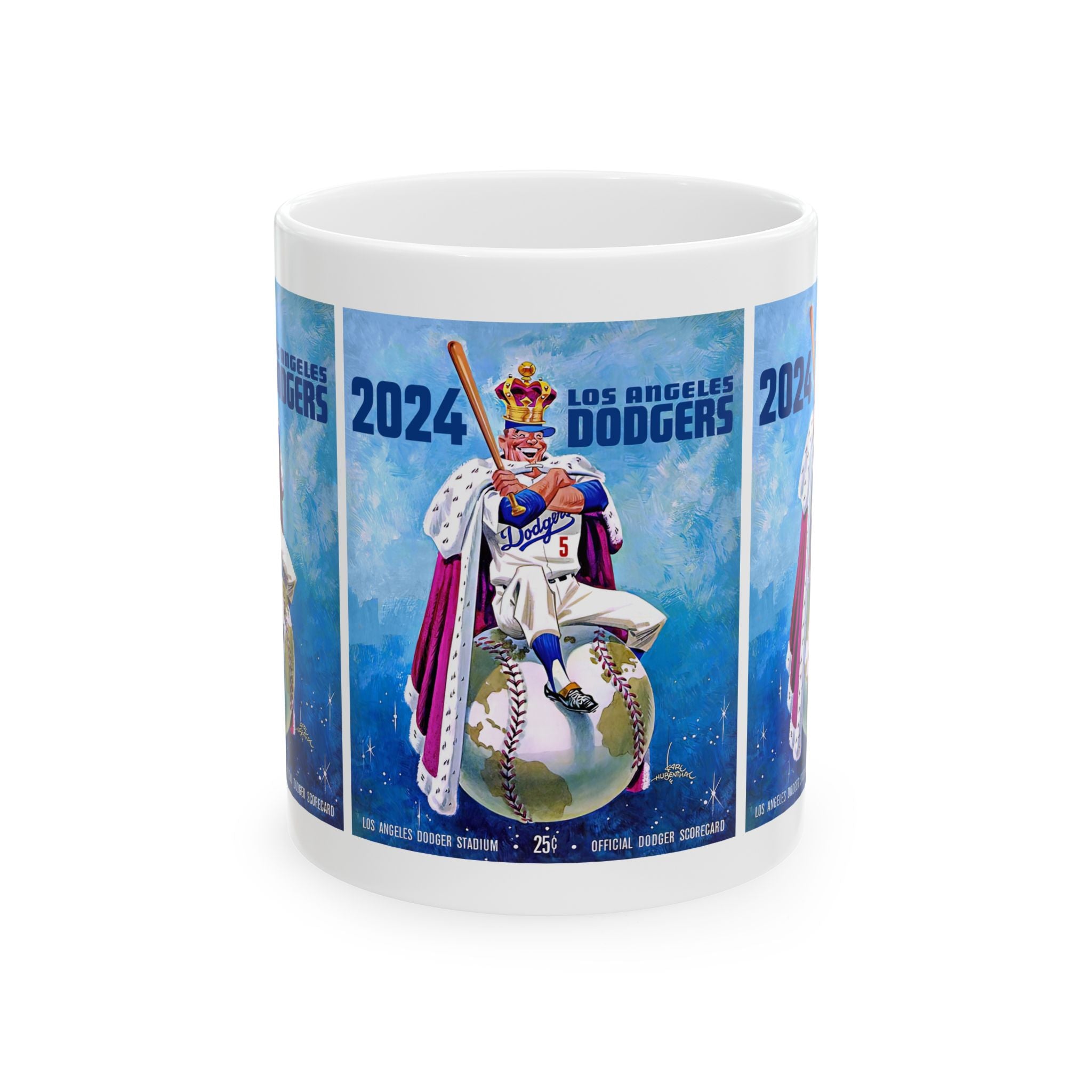 Ceramic Mug, 2024 Baseball World Series - World Champions, Sports Fan Gift, Coffee Cup, Baseball Tournament Winner, Gift for Champion,