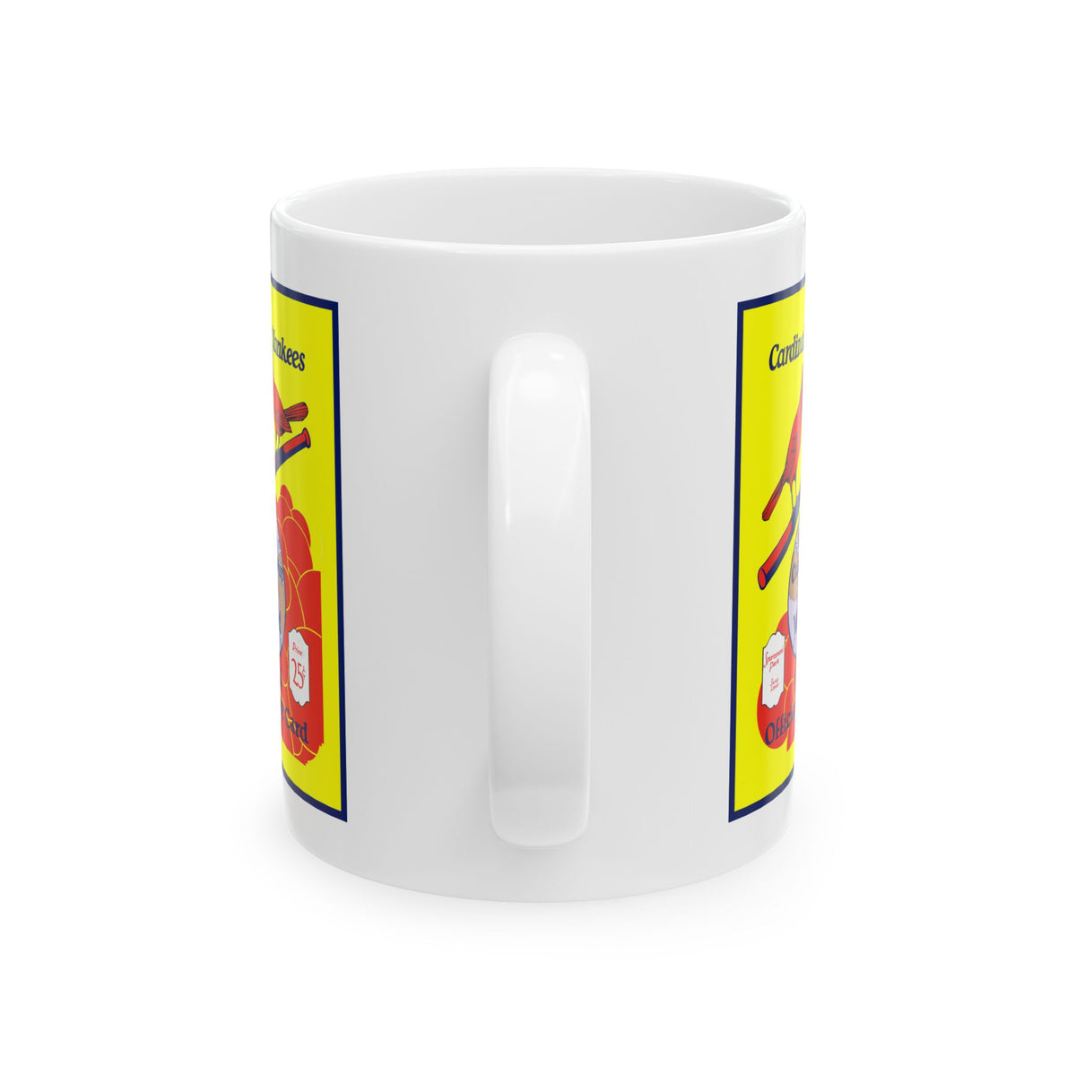 Baseball Scorecard Mug — 1926 Cardinals vs. Yankees Vintage Baseball World Series (11oz/15oz)