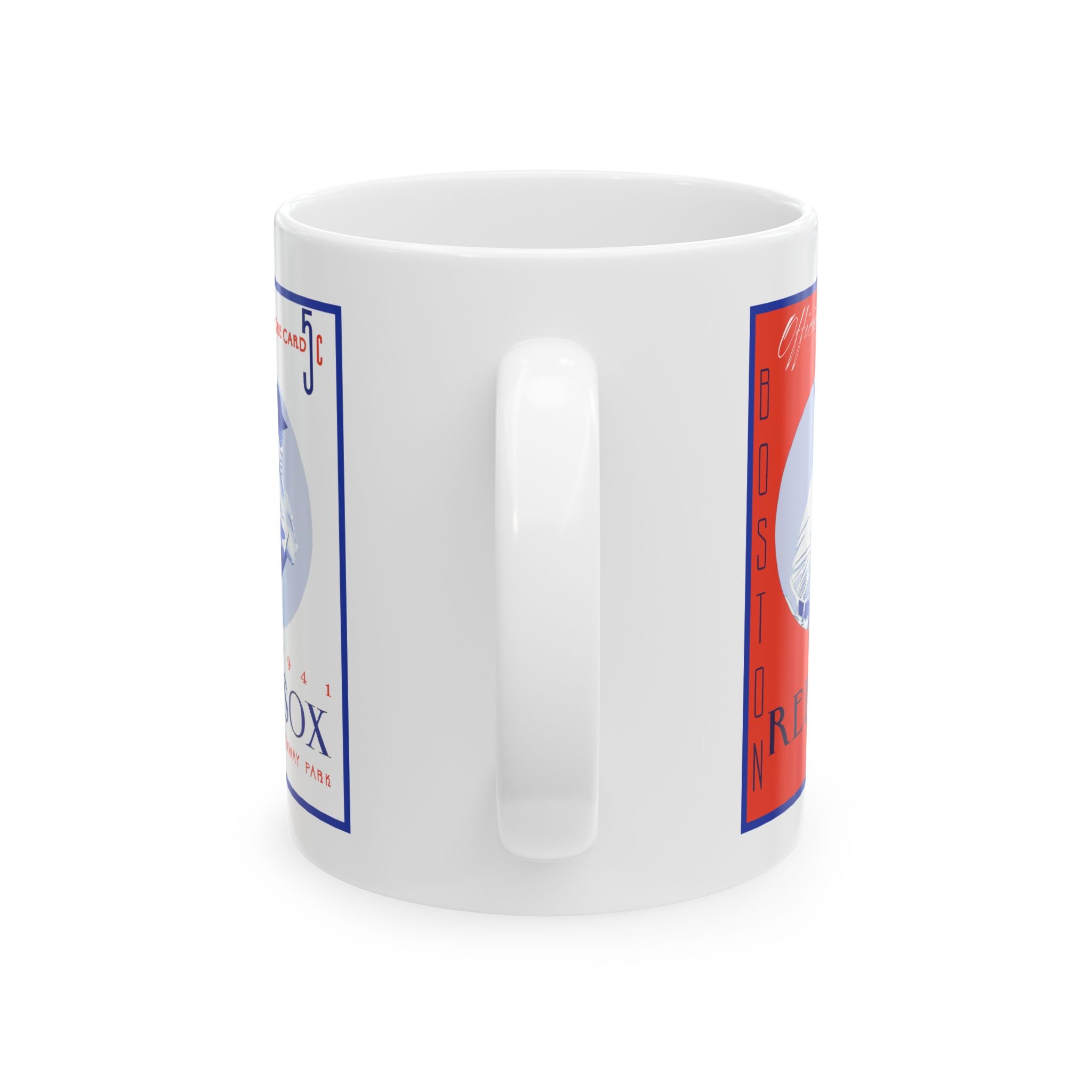 Ceramic Mug, Vintage 1941 Boston Red Sox Baseball Memorabilia, Coffee Cup, Sports Fan Gift, Baseball Enthusiast Mug, Father's Day Gift
