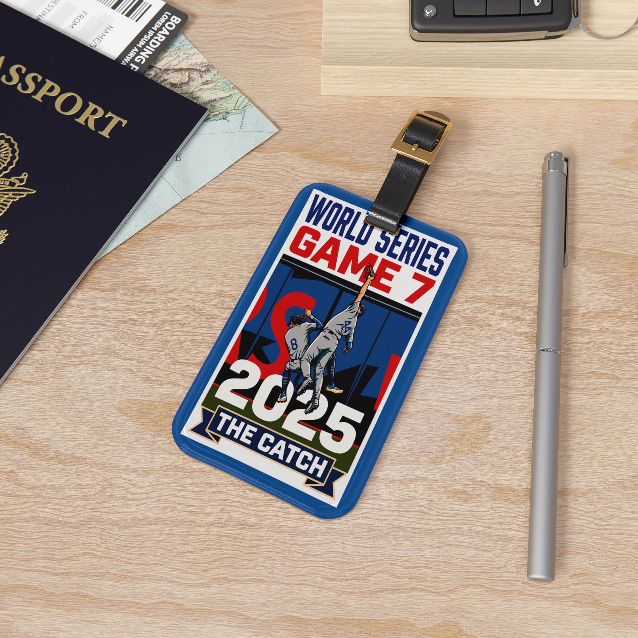 2025 Baseball World Series Game 7 - The Catch Luggage Tag