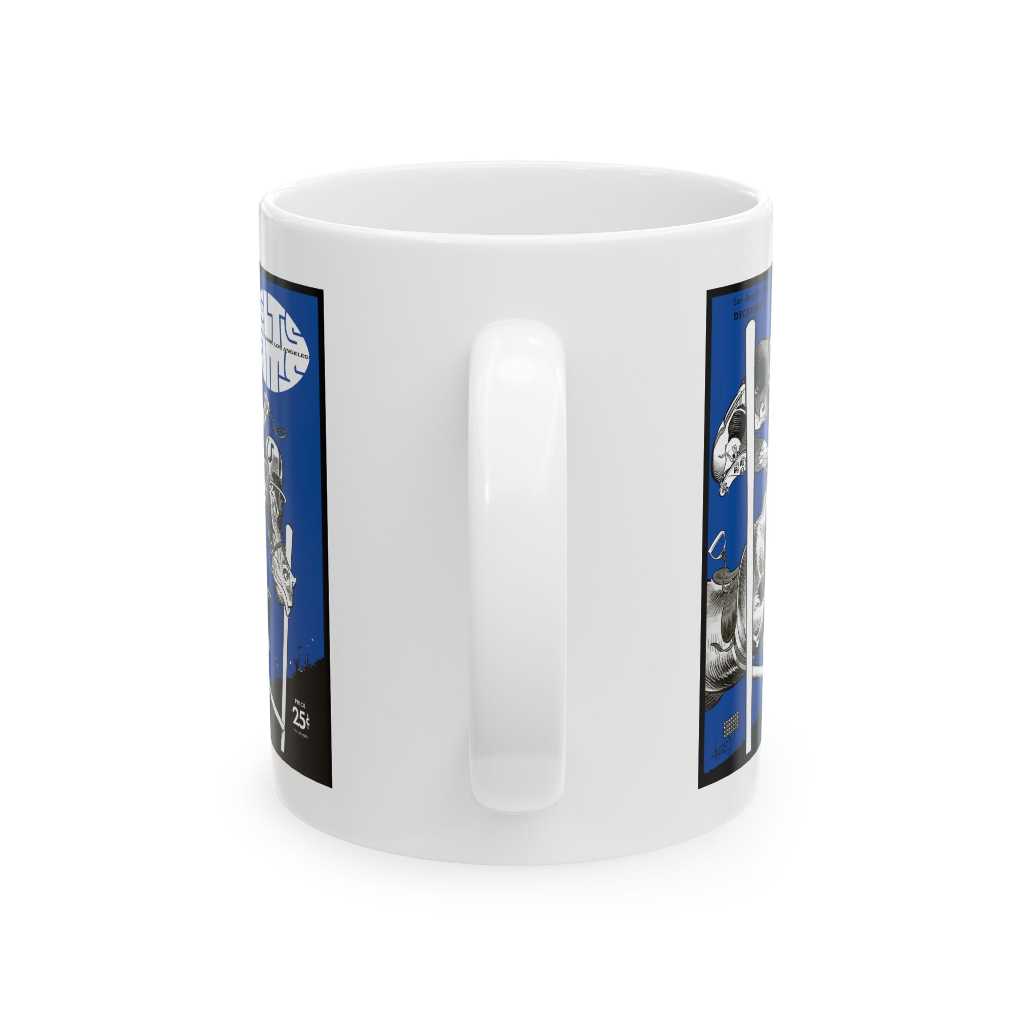 1961 Baltimore Los Angeles Football Mug | Vintage Football Coffee Cup 11oz and 15oz