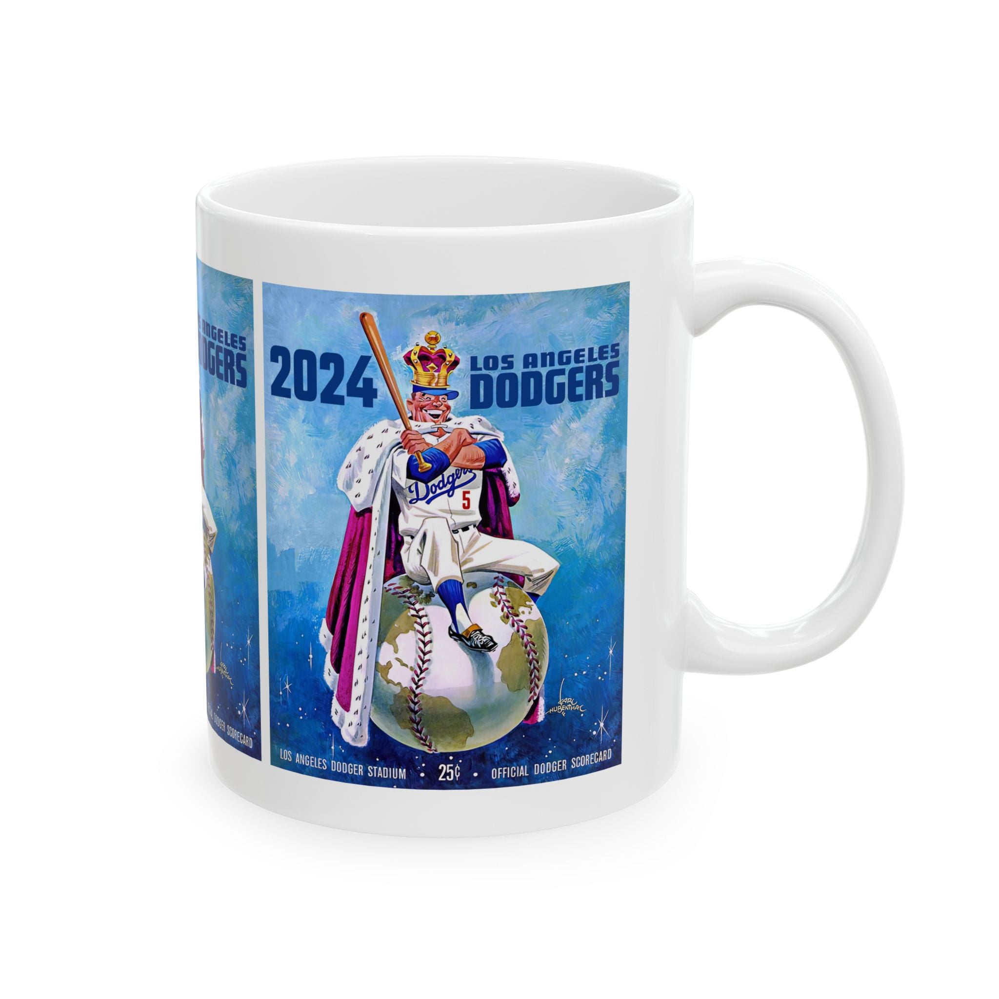 Ceramic Mug, 2024 Baseball World Series - World Champions, Sports Fan Gift, Coffee Cup, Baseball Tournament Winner, Gift for Champion,