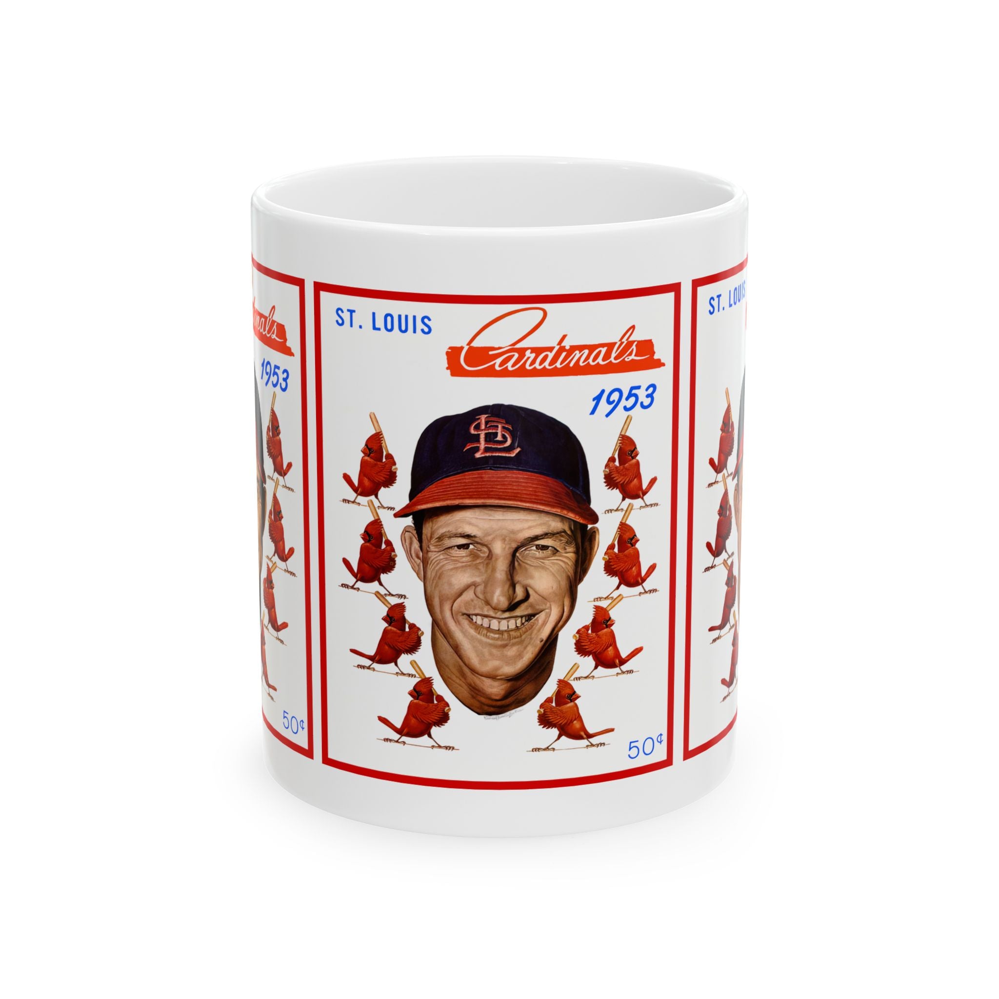 1953 Baseball St Louis Ceramic Mug (11oz & 15oz)