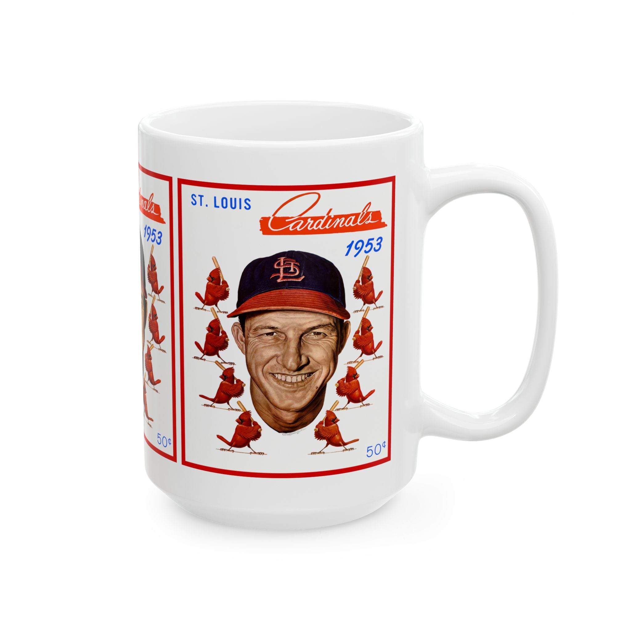 1953 Baseball St Louis Ceramic Mug (11oz & 15oz)