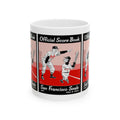 Vintage 1957 Baseball San Francisco Seals Ceramic Mug, Sports Fan Gift, Retro Baseball Team Cup, Baseball Memorabilia, Father's Day Gift