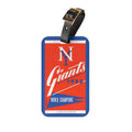 1955 New York Giants Baseball Luggage Tag | Vintage Sports Travel ID