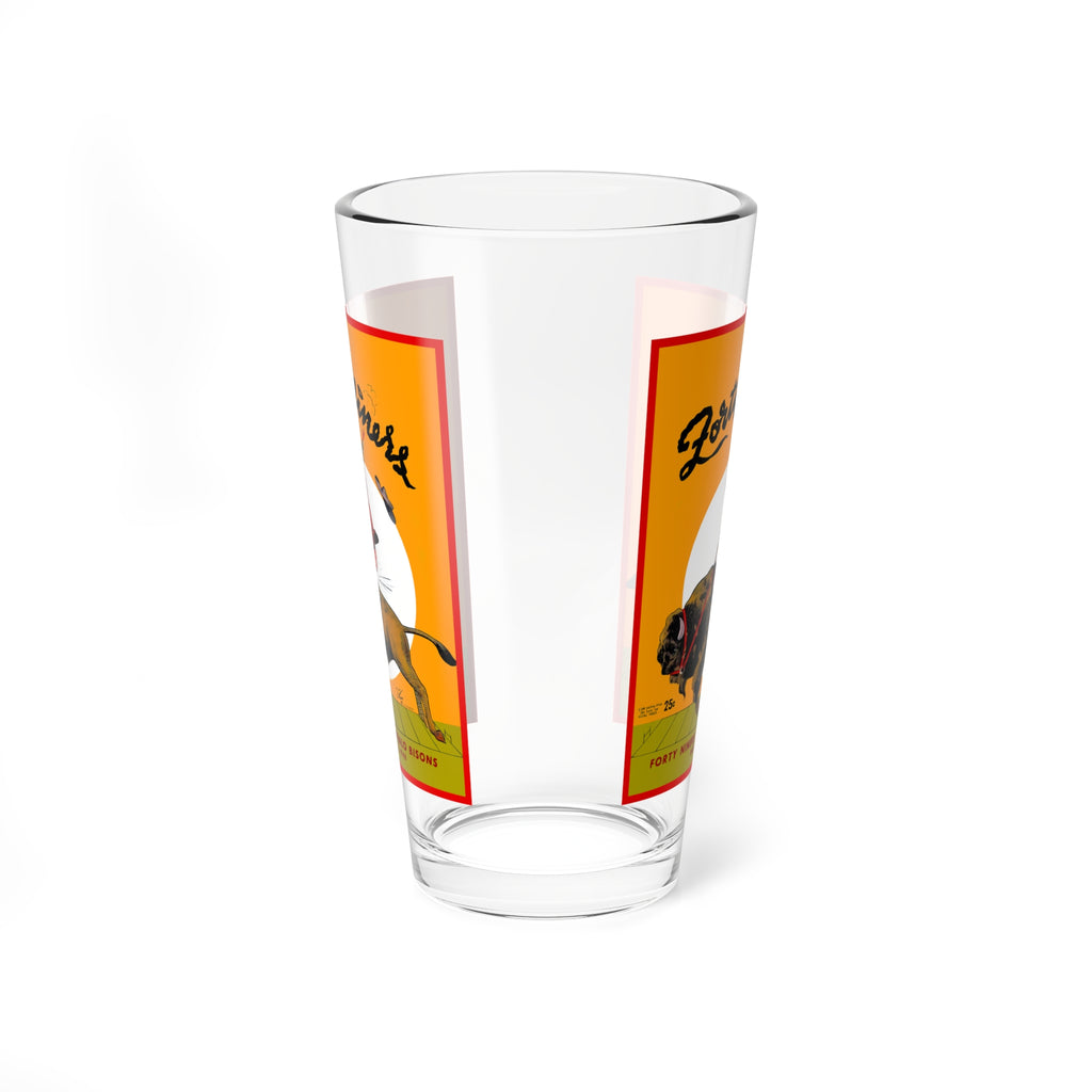 1946 San Francisco vs Buffalo Football Mixing Glass, 16oz