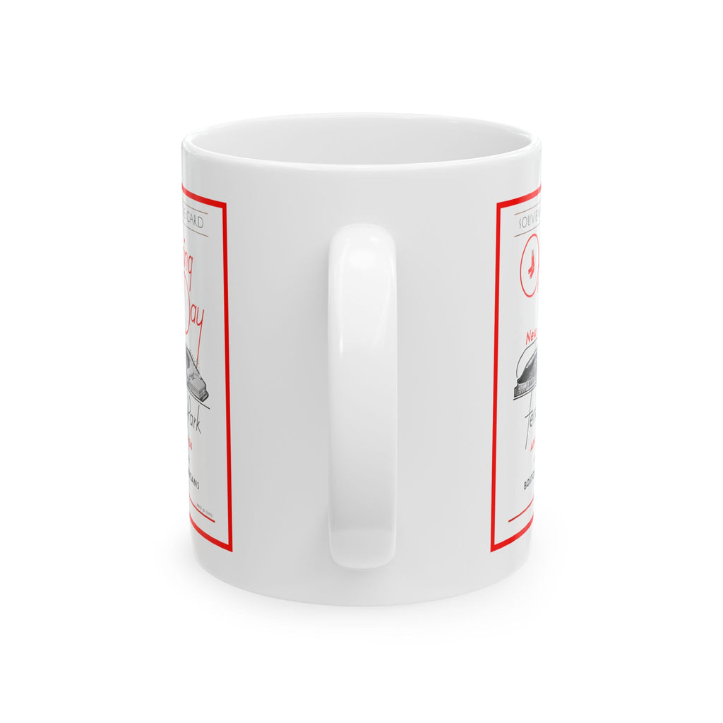 Ceramic Mug, 1934 Baseball Boston Red Sox - Boston Americans Opening Day, 11oz, 15oz. Sports Fan Mug, Baseball Enthusiast Gift, Red Sox