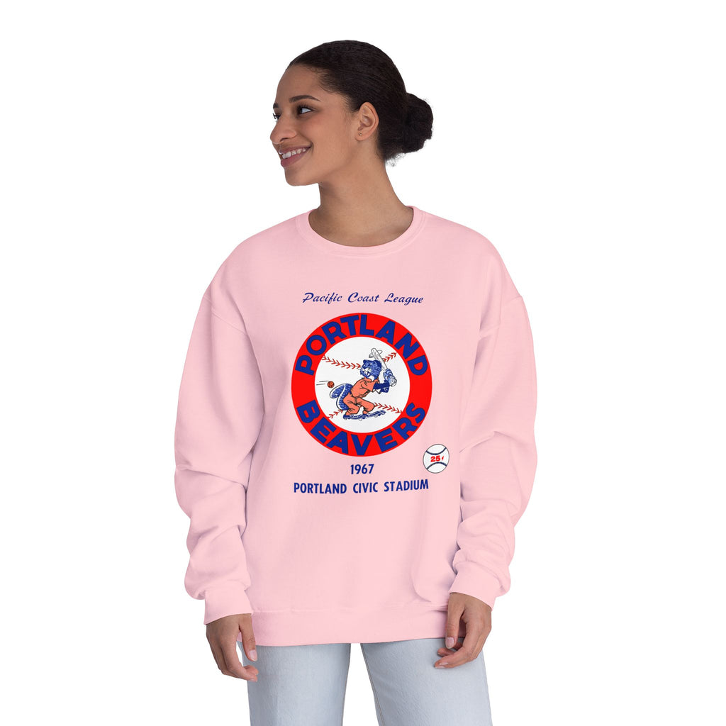 1967 Vintage Portland Beavers - Pacific Coast League Baseball - Unisex NuBlend® Crewneck Sweatshirt