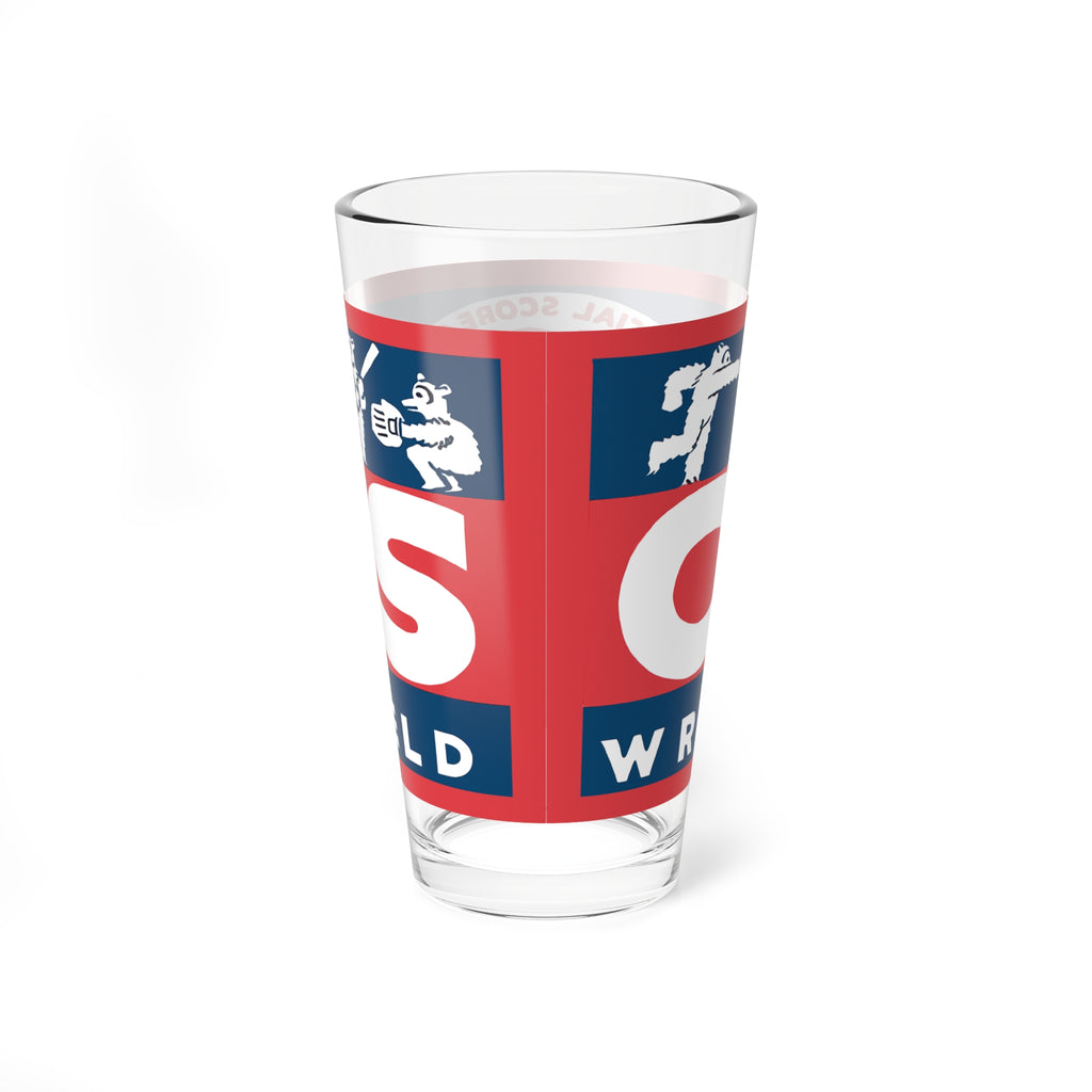 Retro Baseball Mixing Glass, 16oz - Vintage Baseball Lover Gift, Basball Enthusiast Present,  1932 Cubs, Baseball Memorabilia,