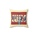1929 Chicago Baseball Square Indoor Pillow — Vintage Team Memorabilia Throw Pillow