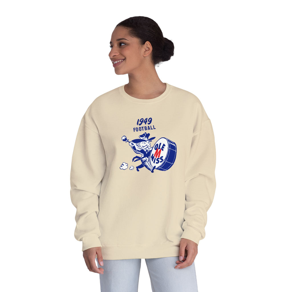 1949 Ole Miss Football - NuBlend® Crewneck Sweatshirt