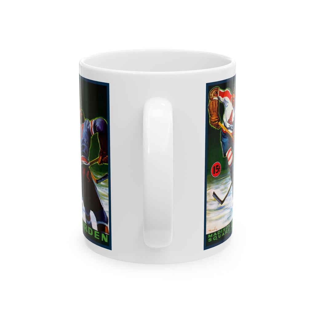 Hockey Ceramic Mug, 1941 - 1942 Brooklyn Americans, Sports Fan Cup, Hockey Lover Gift, Team Tea Cup