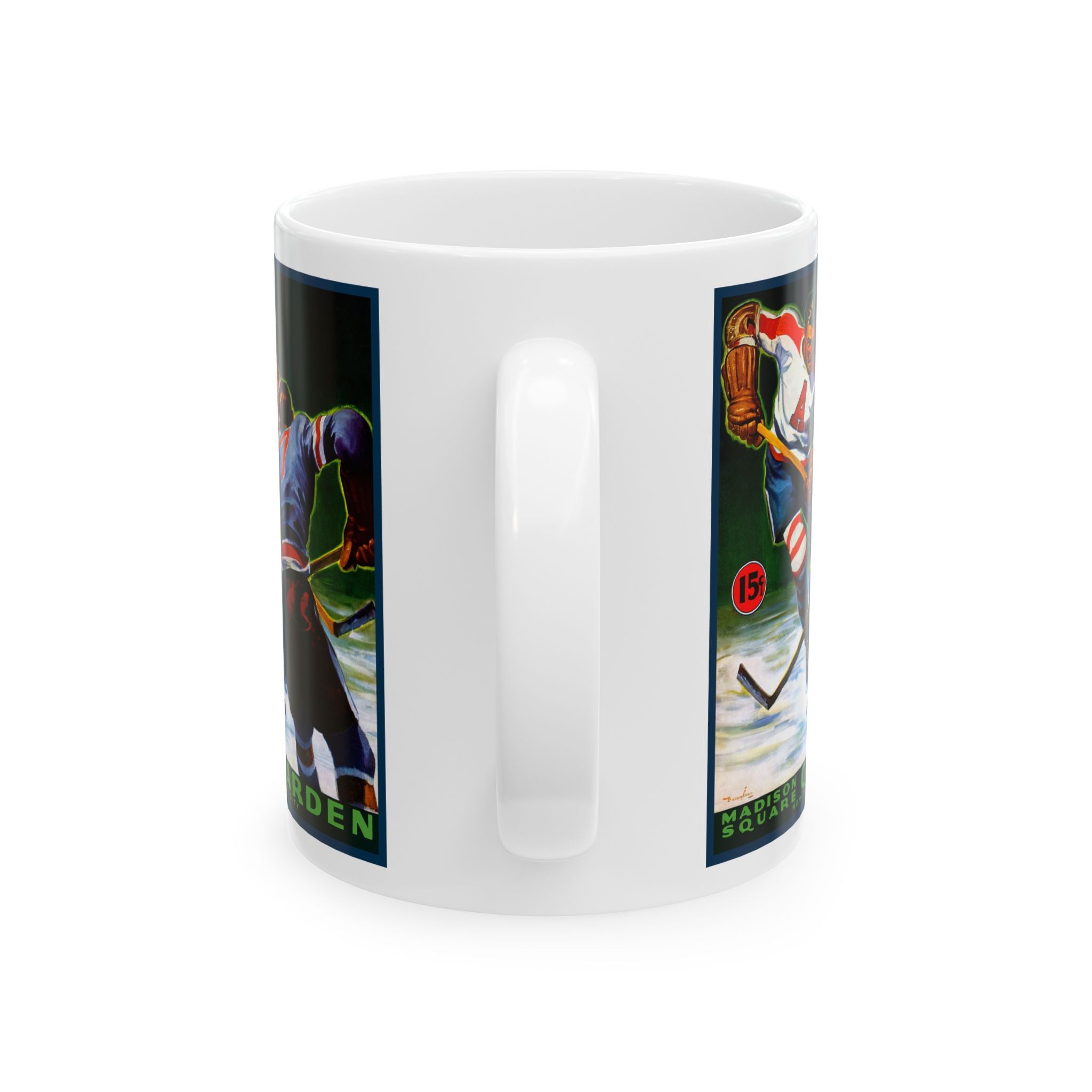 Hockey Ceramic Mug, 1941 - 1942 Brooklyn Americans, Sports Fan Cup, Hockey Lover Gift, Team Tea Cup
