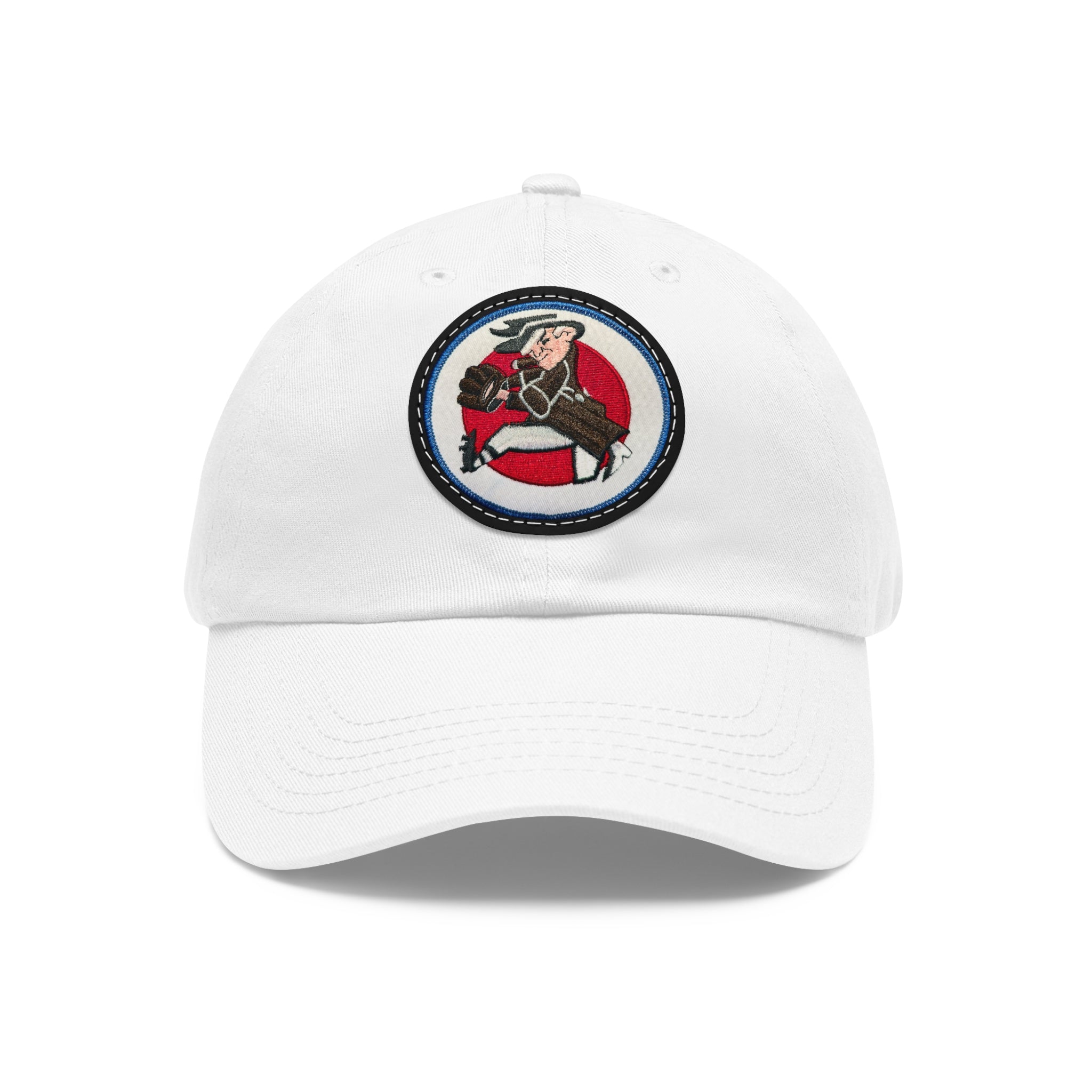 1960 Washington Senators Baseball Dad Hat with Round Leather Patch