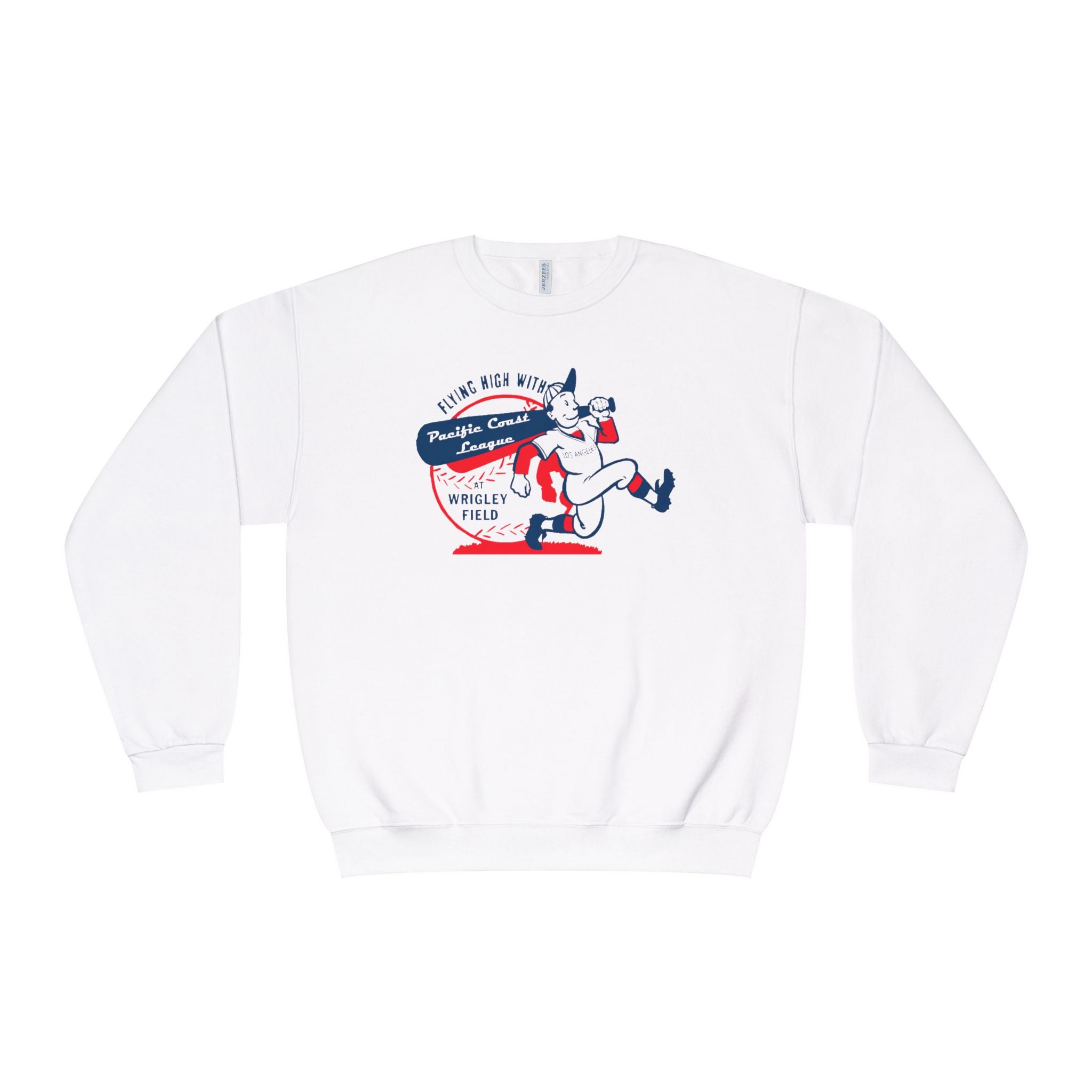 Vintage Pacific Coast League Los Angeles Wrigley Field Crewneck Sweatshirt