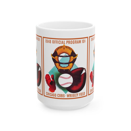 1948 Chicago Baseball Mug | Vintage Baseball Coffee Cup 11oz and 15oz