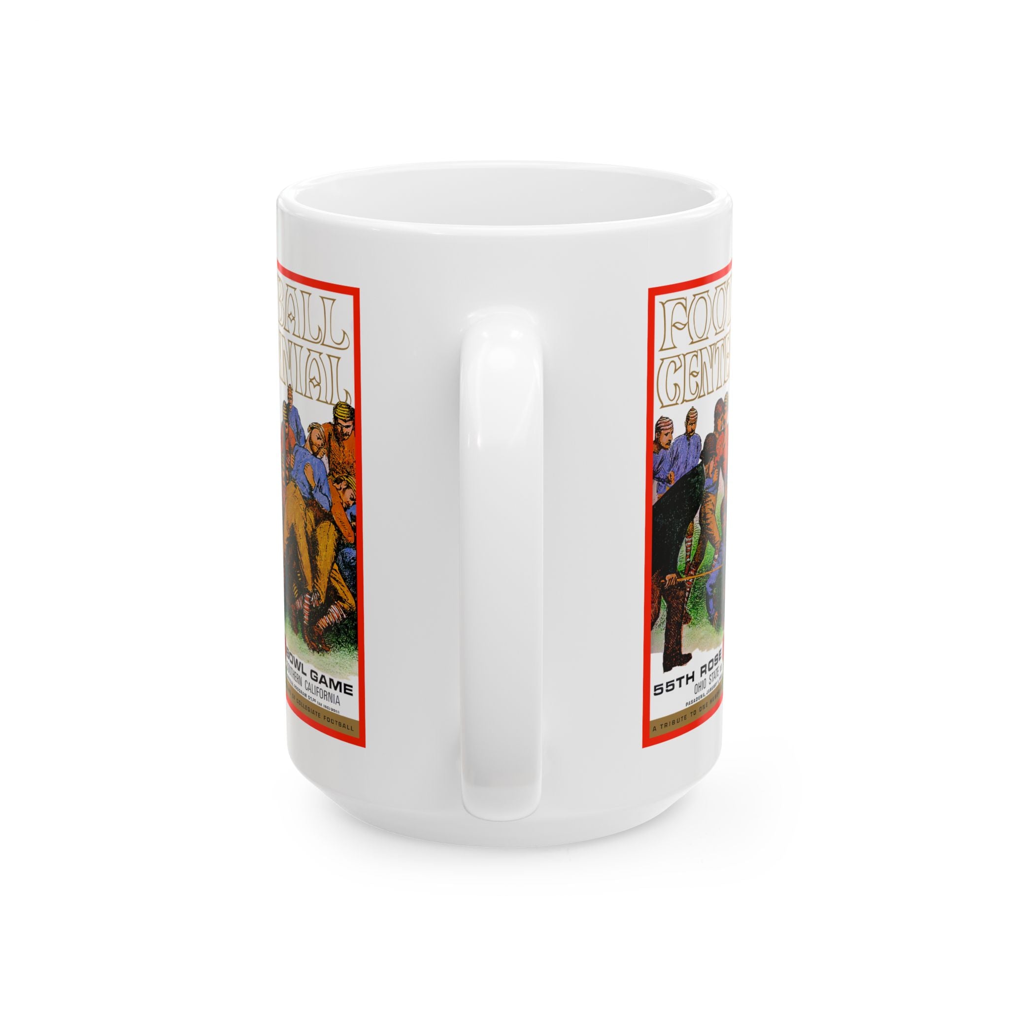 1969 Football Rose Bowl Ceramic Mug — Retro College Game Day Coffee Cup (11oz, 15oz)