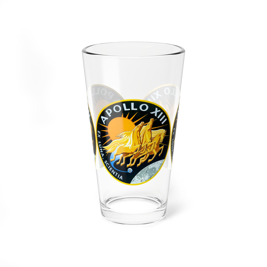 NASA Apollo 13 - Flight Patch -  Pint Glass, 16oz