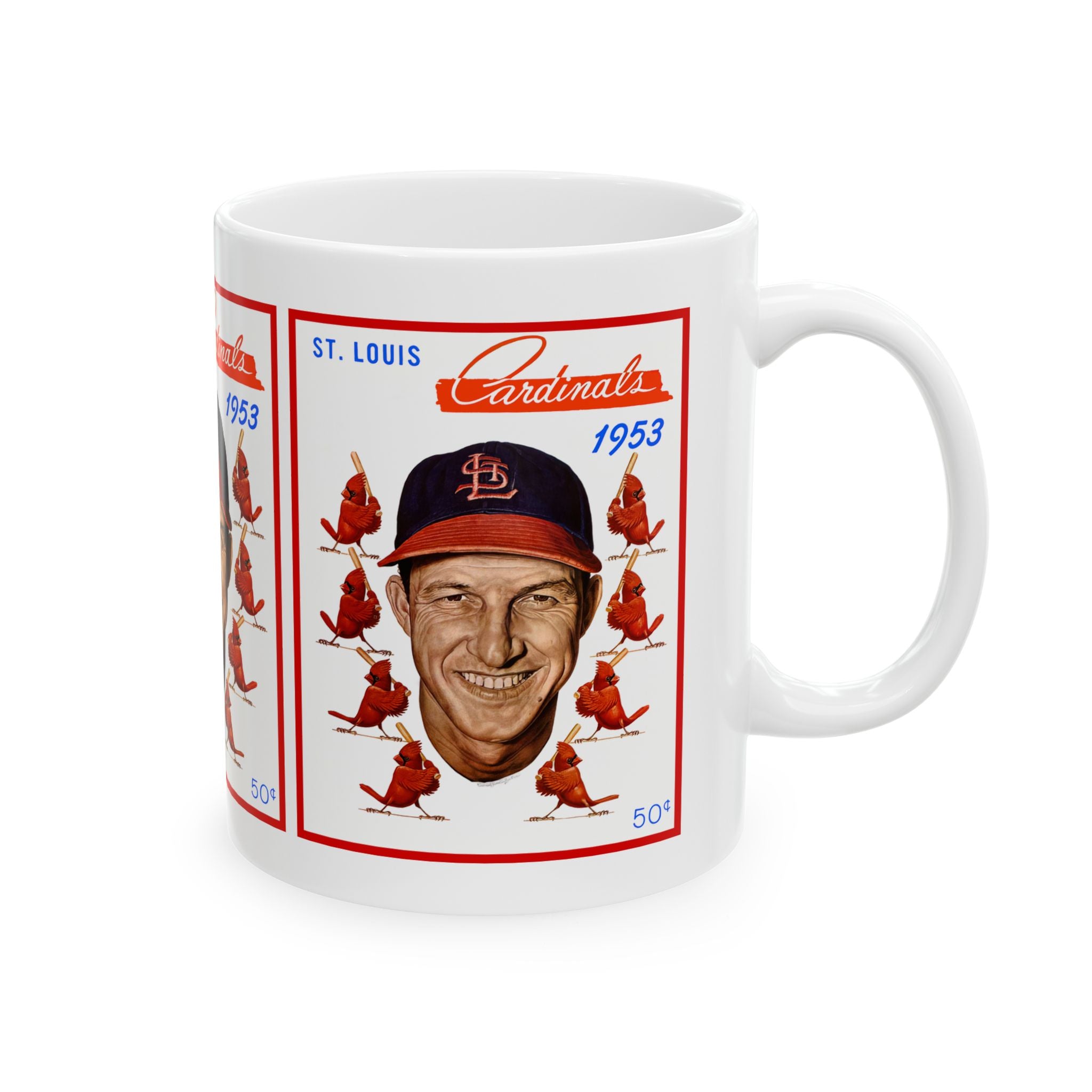 1953 Baseball St Louis Ceramic Mug (11oz & 15oz)