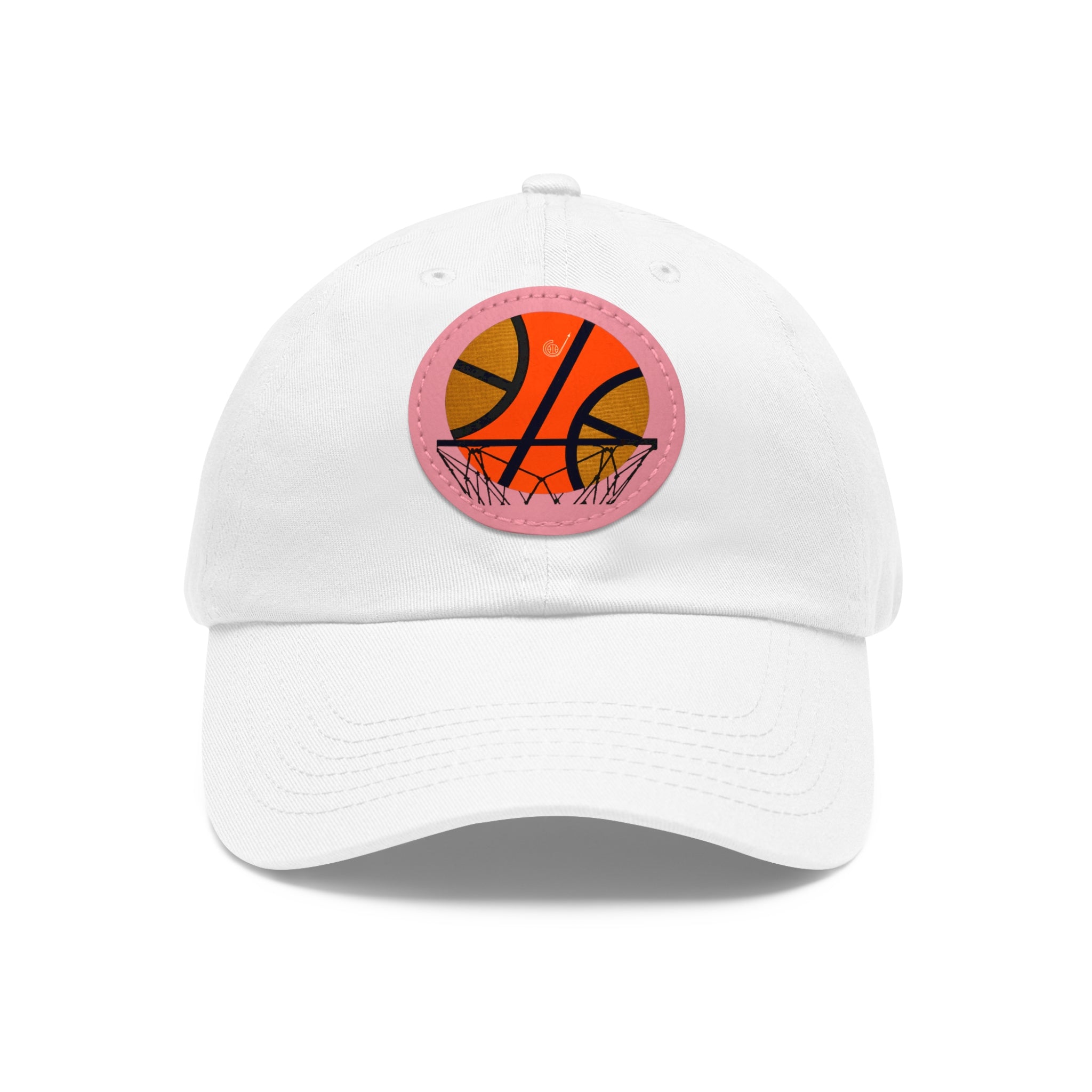 1967- 1968 Vintage Seattle Super Sonics Basketball - Dad Hat with Leather Patch (Round)