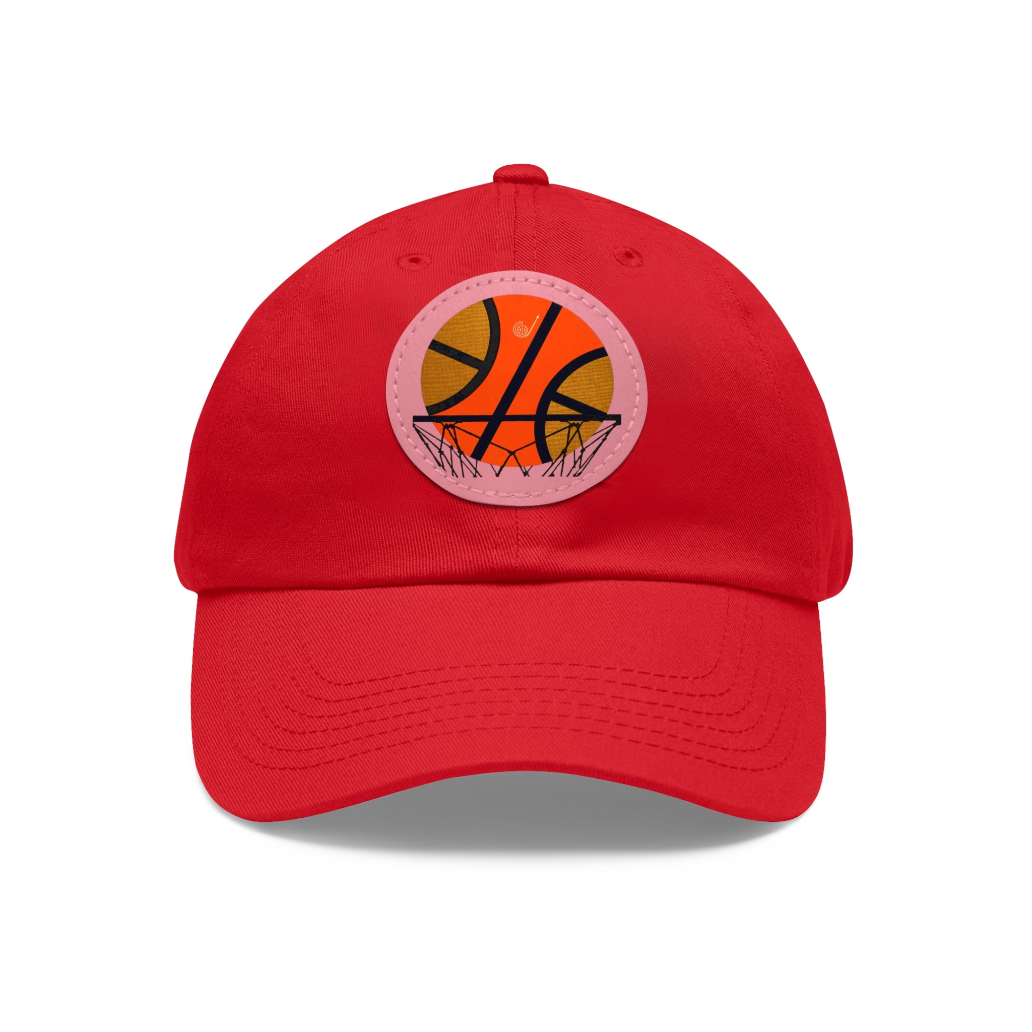 1967- 1968 Vintage Seattle Super Sonics Basketball - Dad Hat with Leather Patch (Round)
