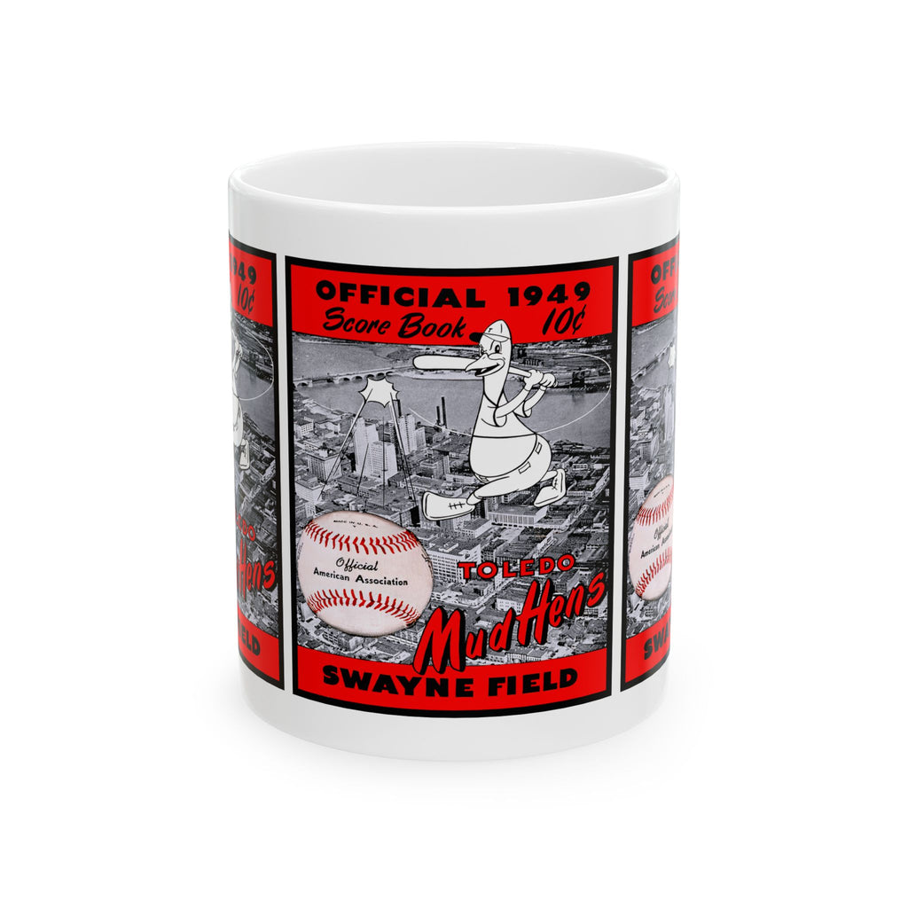 Toledo Mudhens 1949 Baseball Ceramic Mug (11oz, 15oz)