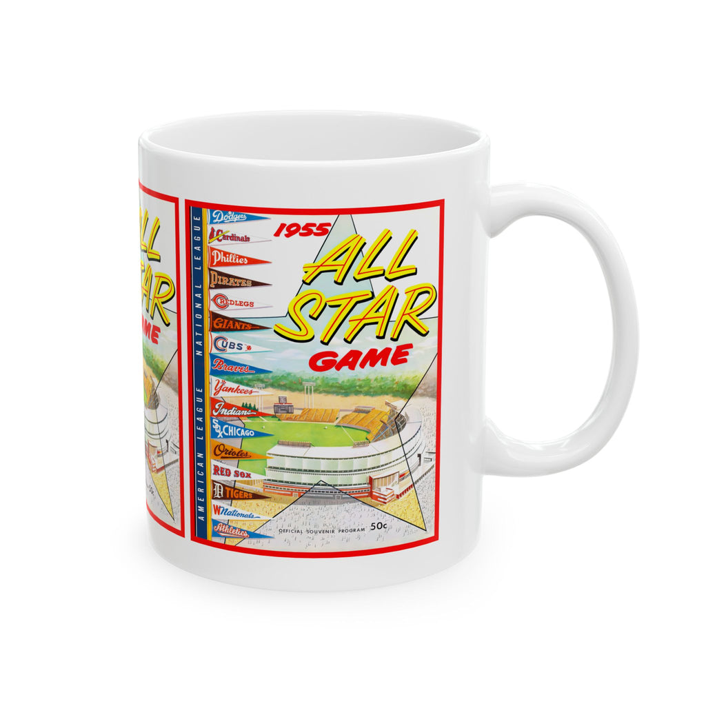 1955 Baseball All-Star Game Milwaukee Mug | Ceramic 11oz 15oz