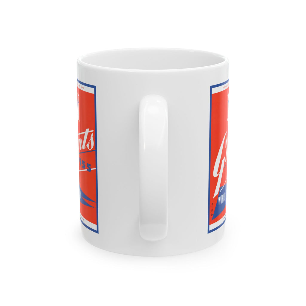 Coffee Mug, 1955 Baseball New York Giants Fan, Baseball Lover Gift, Sports Fan Cup, Ceramic Mug 11oz 15oz