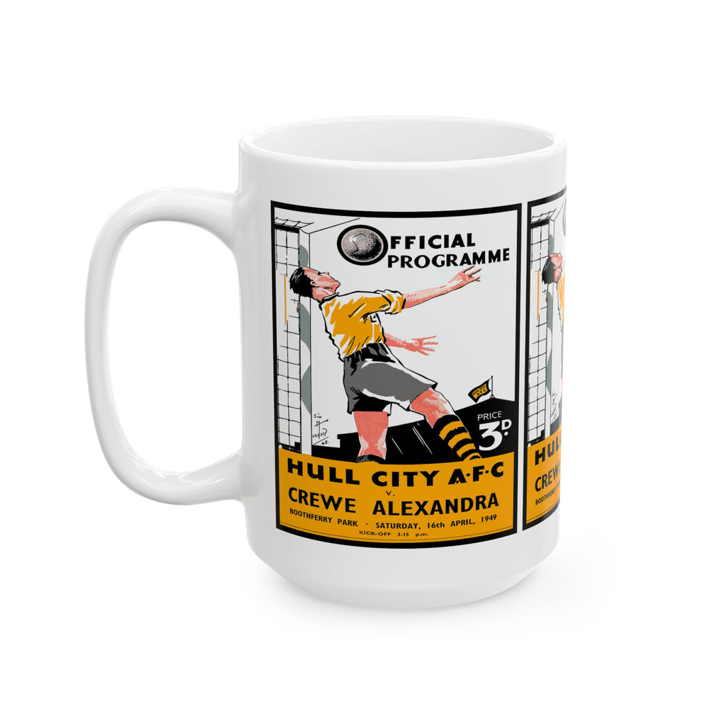 Hull City AFC 1949 Retro Crest Mug | Ceramic Football Memorabilia 11oz and 15oz