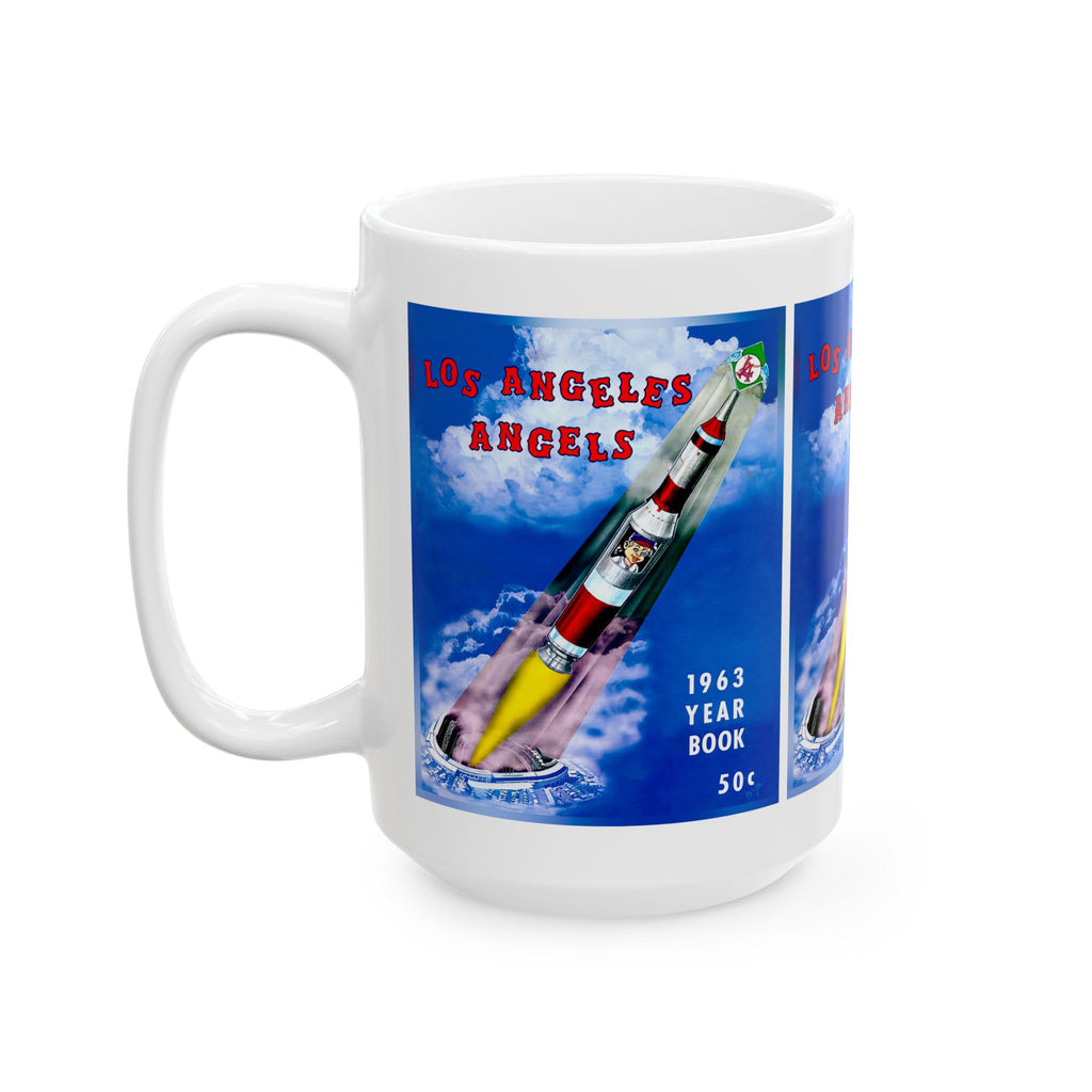 1963 Baseball Los Angeles Mug | Vintage Baseball Ceramic Mug 11oz and 15oz