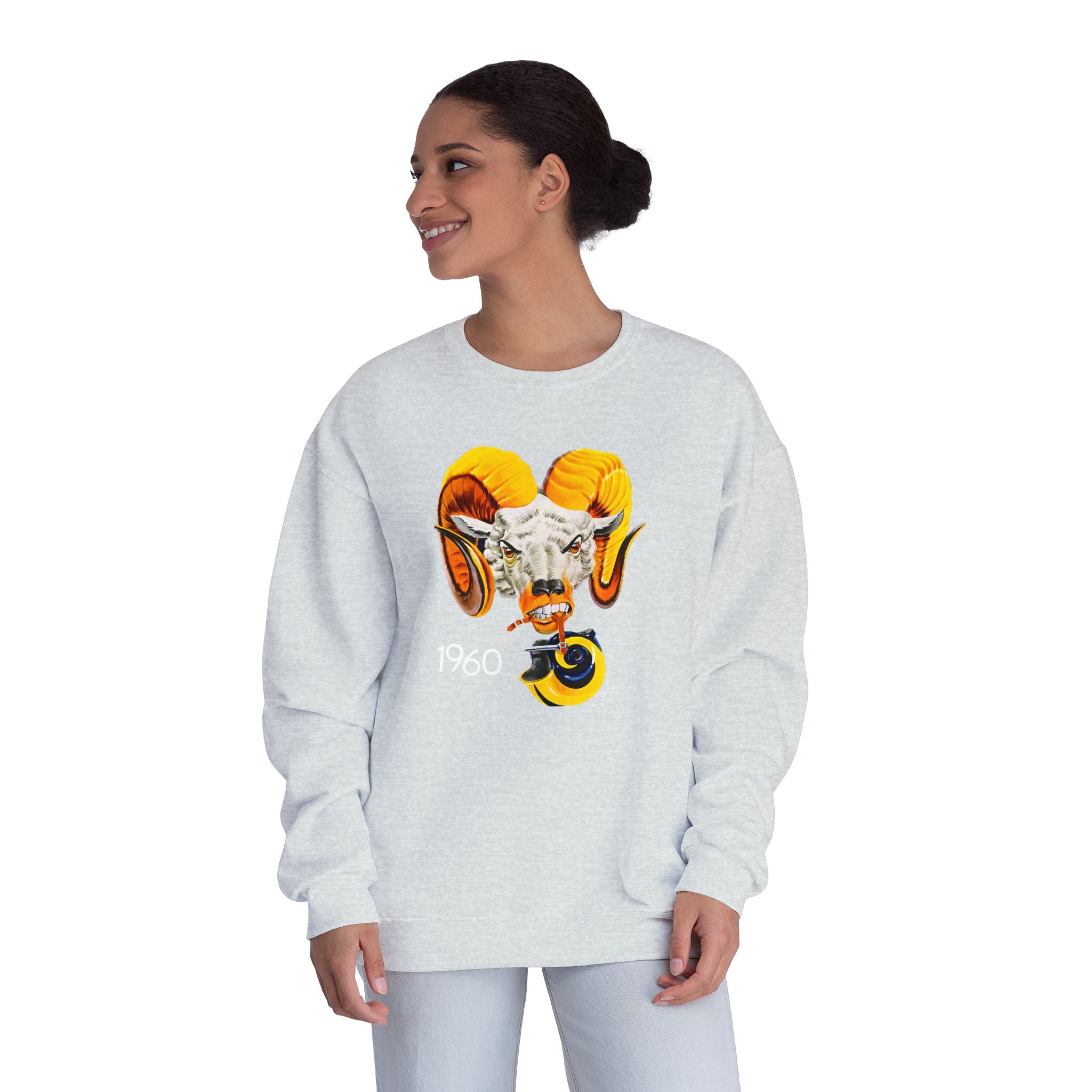 1960 Los Angeles Rams Football - NuBlend® Crewneck Sweatshirt