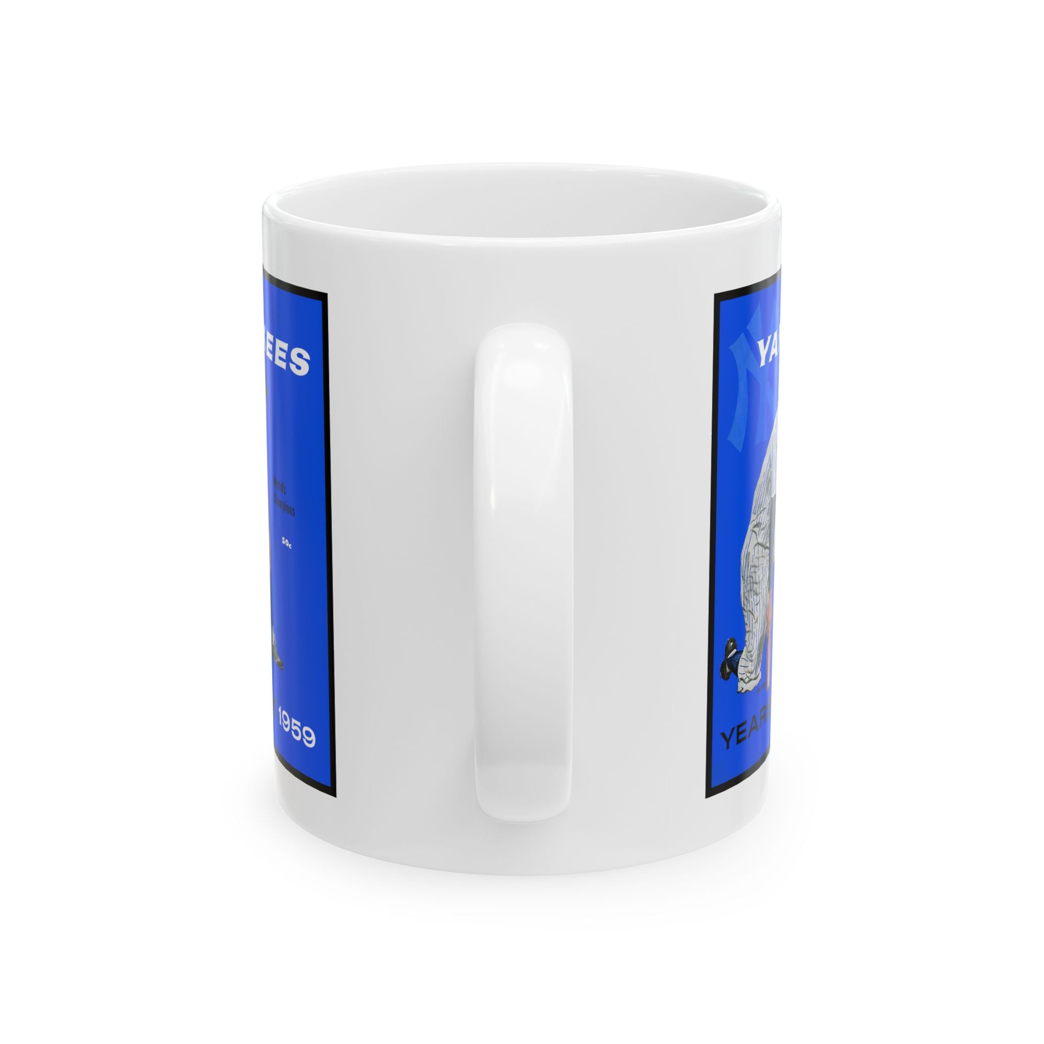 1959 Yankees Vintage Yearbook Ceramic Mug 11oz and 15oz