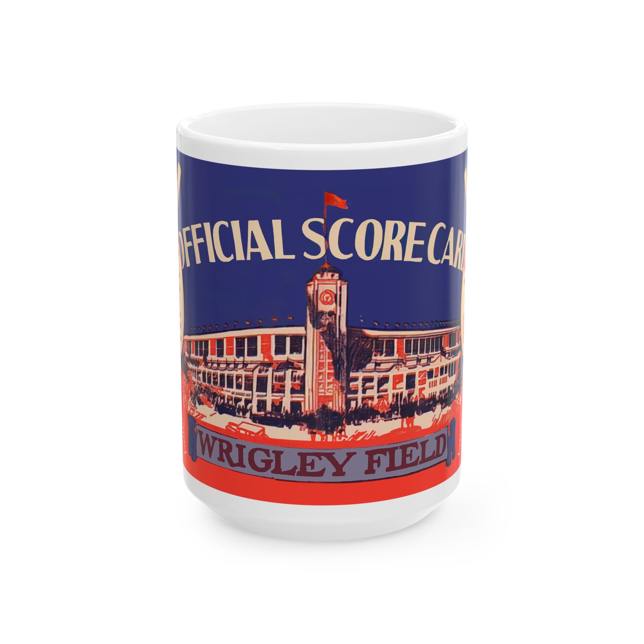 Ceramic Mug, 1937 Pacific Coast League Baseball - Wrigley Field - Los Angeles, Vintage Baseball Fan Gift, Baseball Memorabilia, Sports Lover