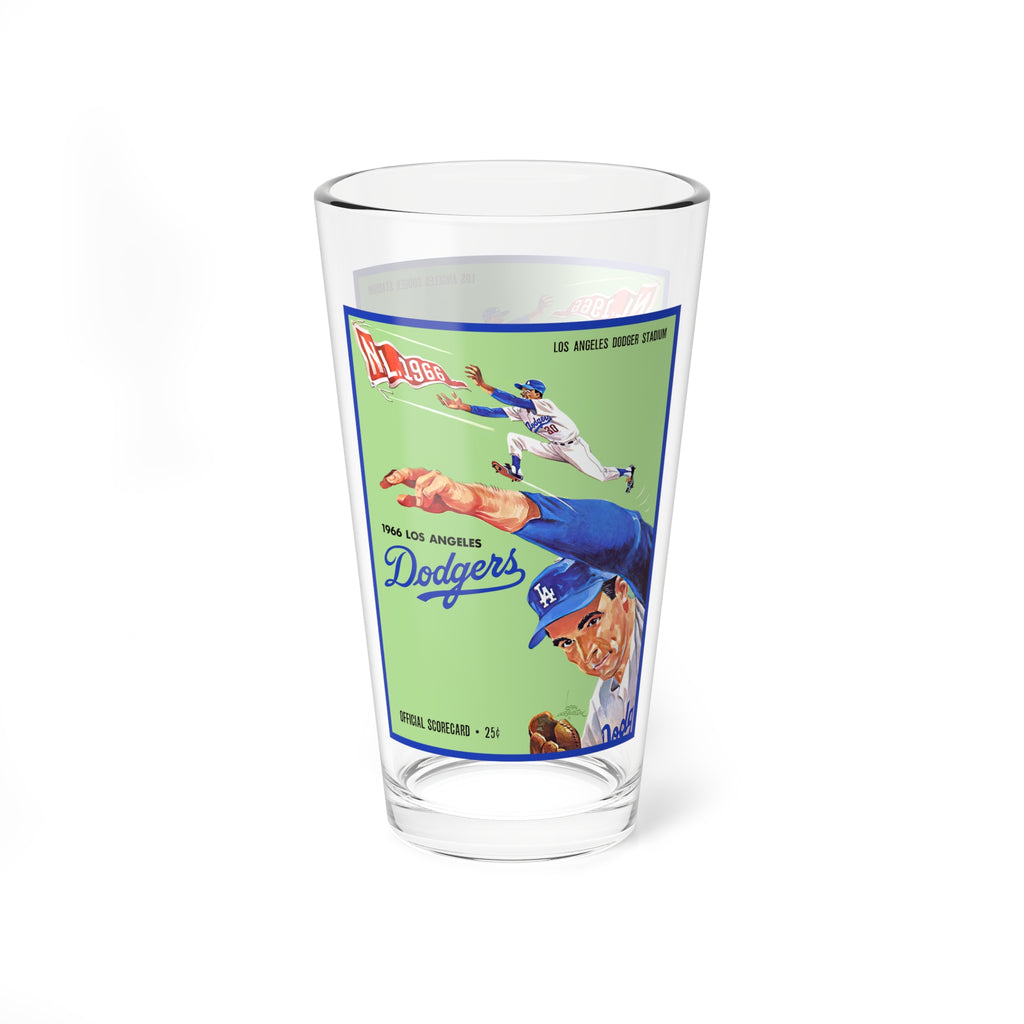 1966 Sandy Koufax Baseball Mixing Glass — 16oz Cocktail Glass