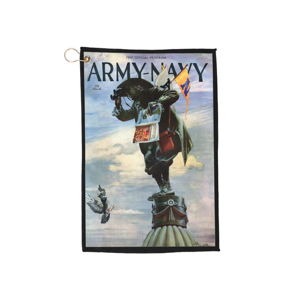 1960 Football Army Navy Golf Towels | Vintage Football Design