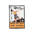 1949 Hull City AFC Vintage English Football Towel | Retro Soccer Memorabilia