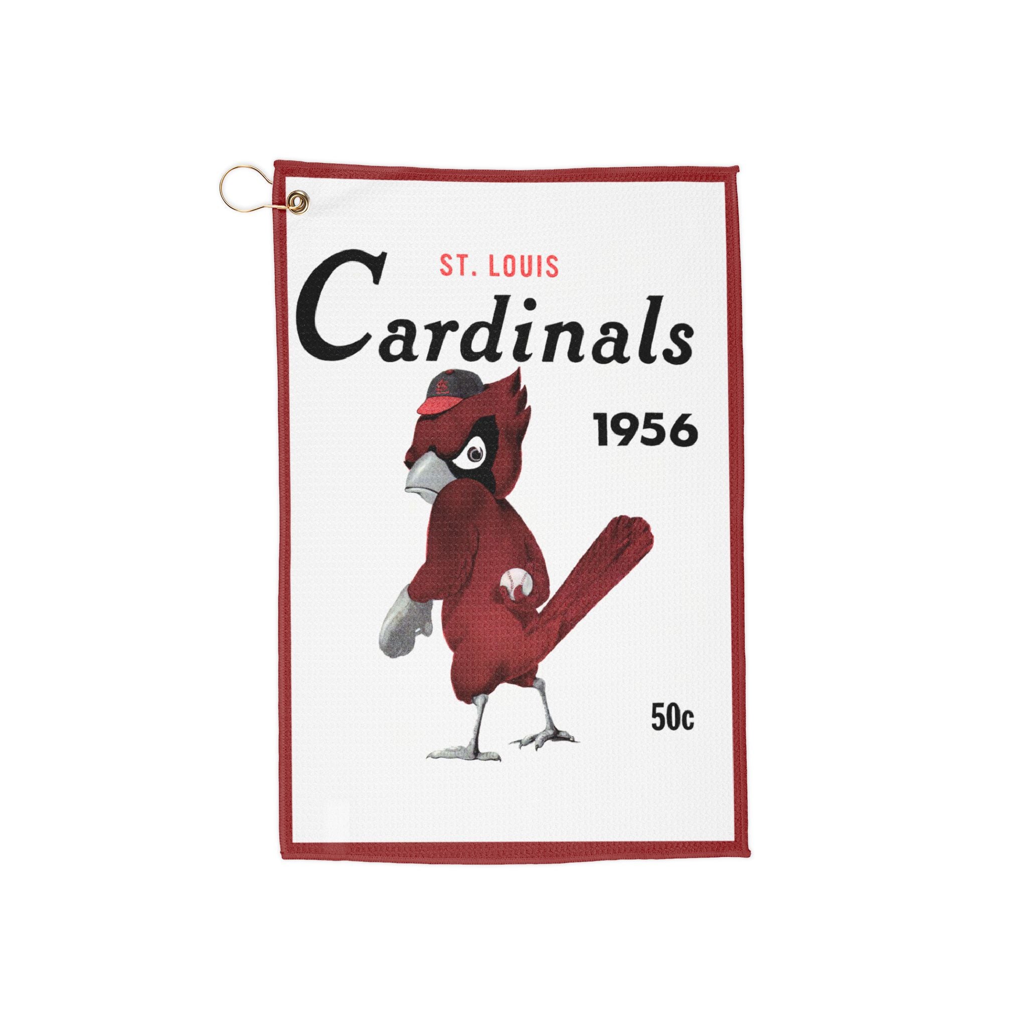 1956 St. Louis Baseball Golf Towel | Vintage Baseball