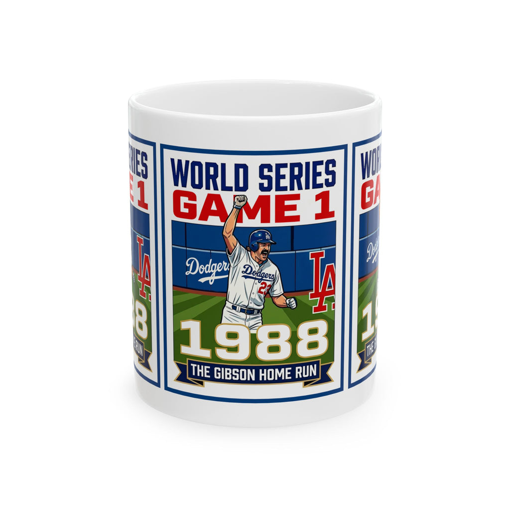 1988 World Series Mug – The Gibson Home Run Ceramic Coffee Cup (11oz/15oz)
