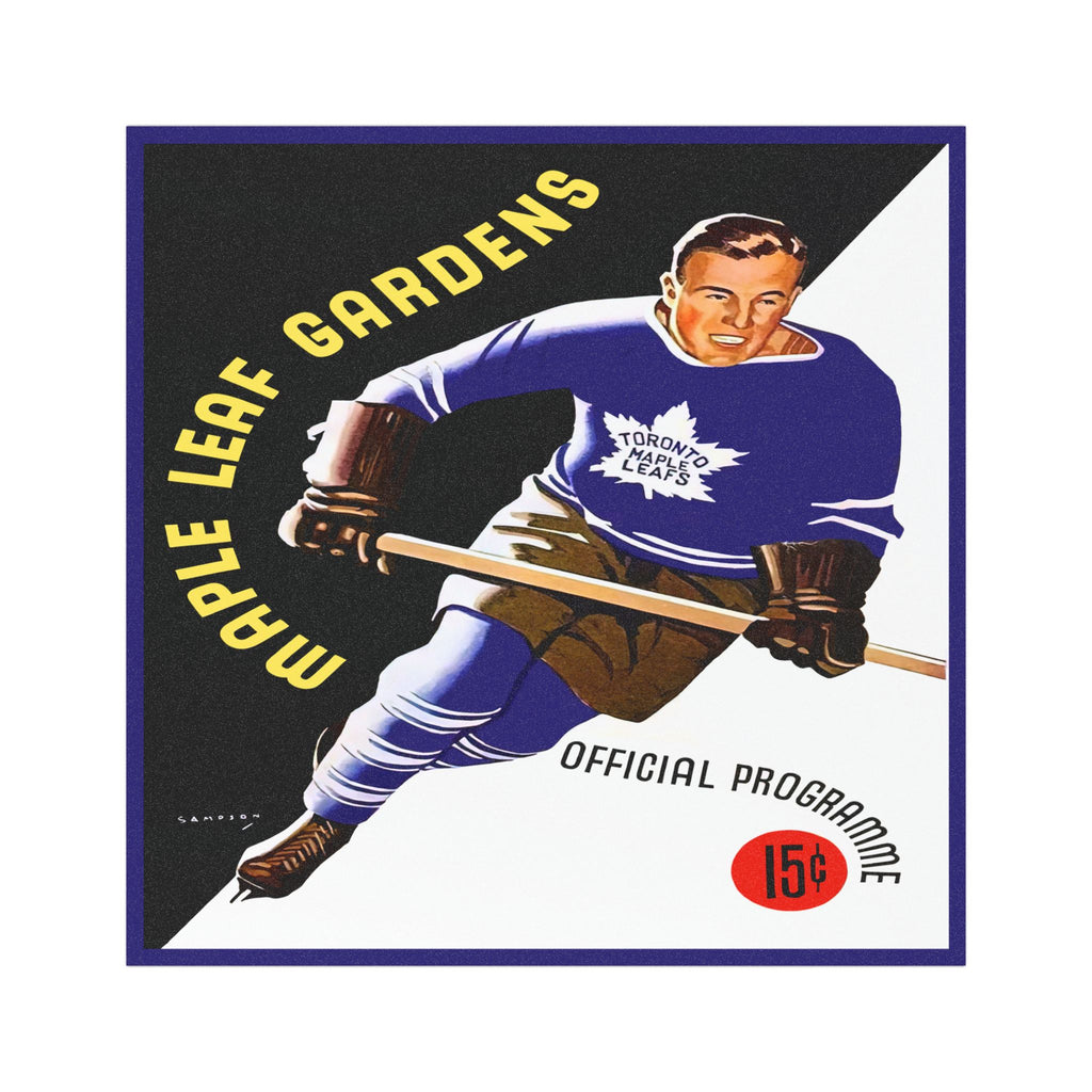 Car Magnets - Vintage Hockey Toronto Maple Leafs, 1938-1939 Memorabilia, Sports Fan Gift, Automobile Decal, Fridge Magnet, Locker Decoration