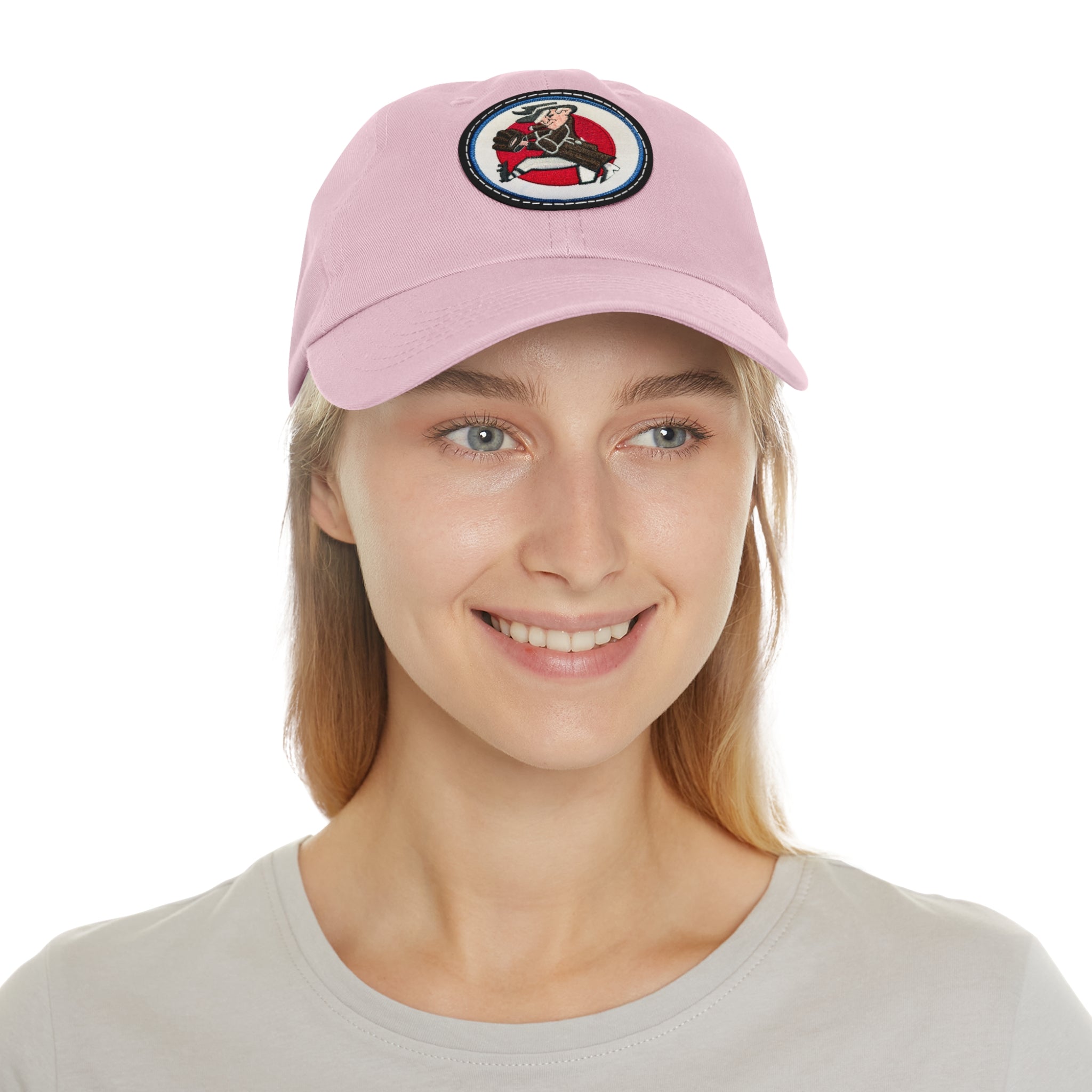 1960 Washington Senators Baseball Dad Hat with Round Leather Patch