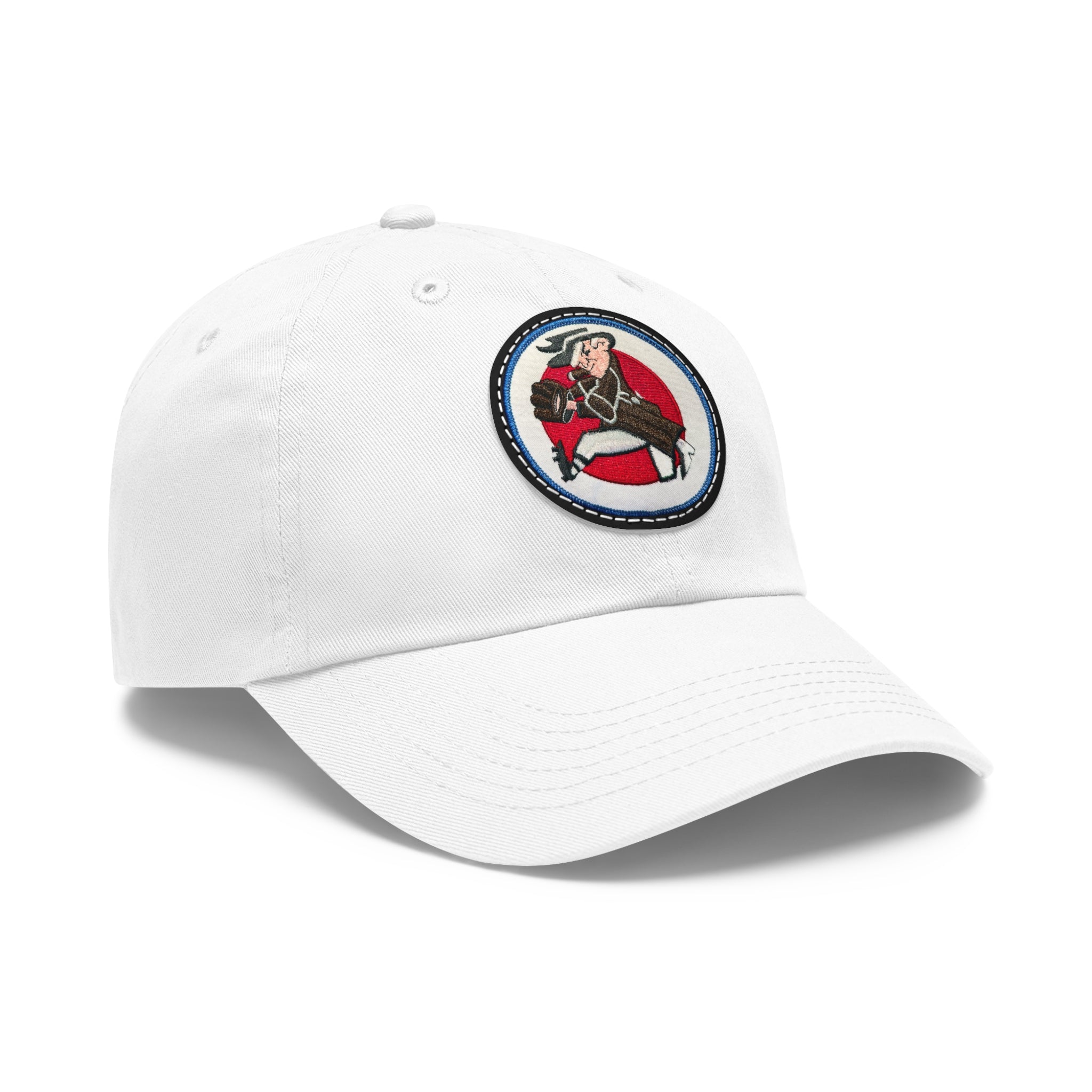 1960 Washington Senators Baseball Dad Hat with Round Leather Patch