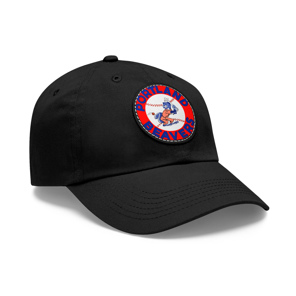 1967 Vintage Portland Beavers - Pacific Coast League Baseball - Dad Hat with Leather Patch (Round)