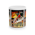 1926 Vintage Motorcycle Racing Program Cover - National Championship - Ceramic Mug, 11oz