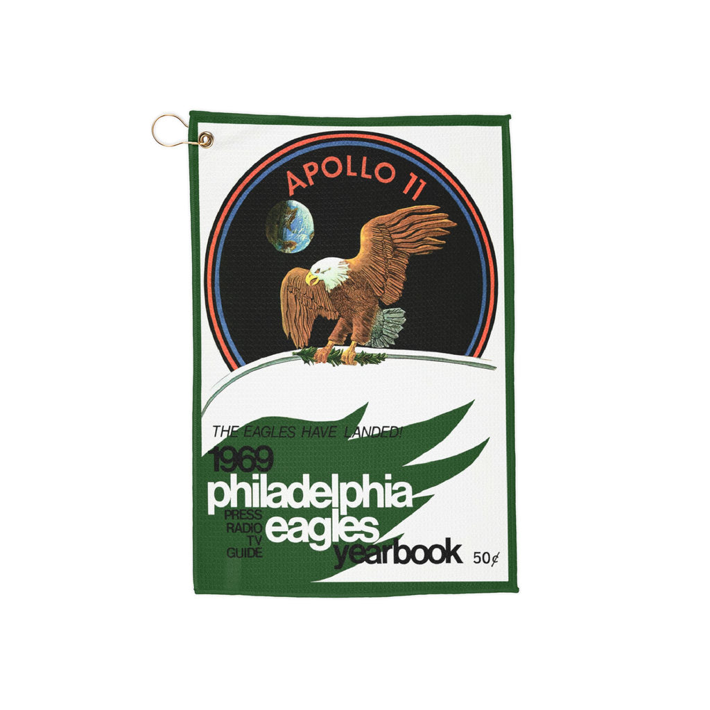 1969 Football The Eagle Has Landed Golf Towel