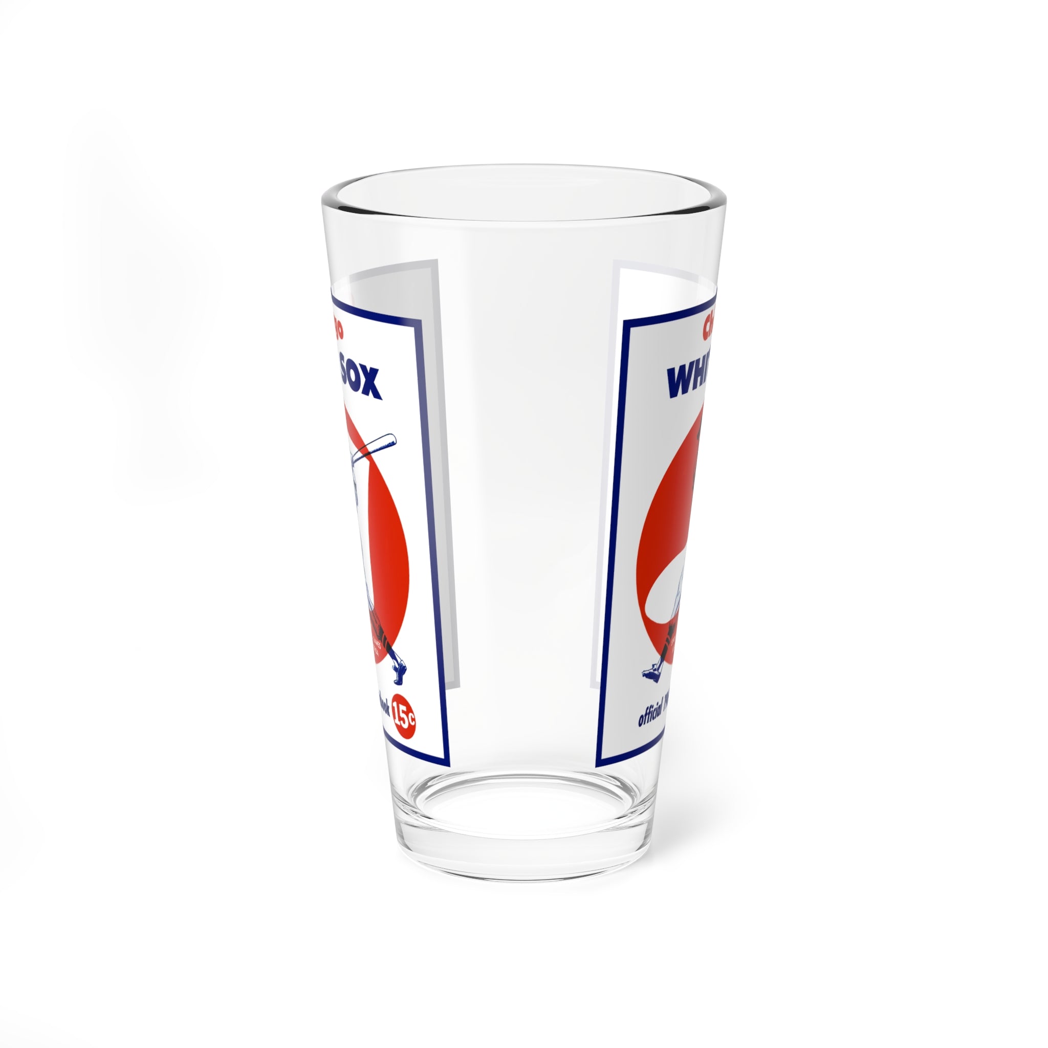 1961 Chicago Baseball Spring Training Mixing Glass, 16oz