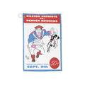 1960 Football Patriots-Broncos Golf Towel | Vintage Football