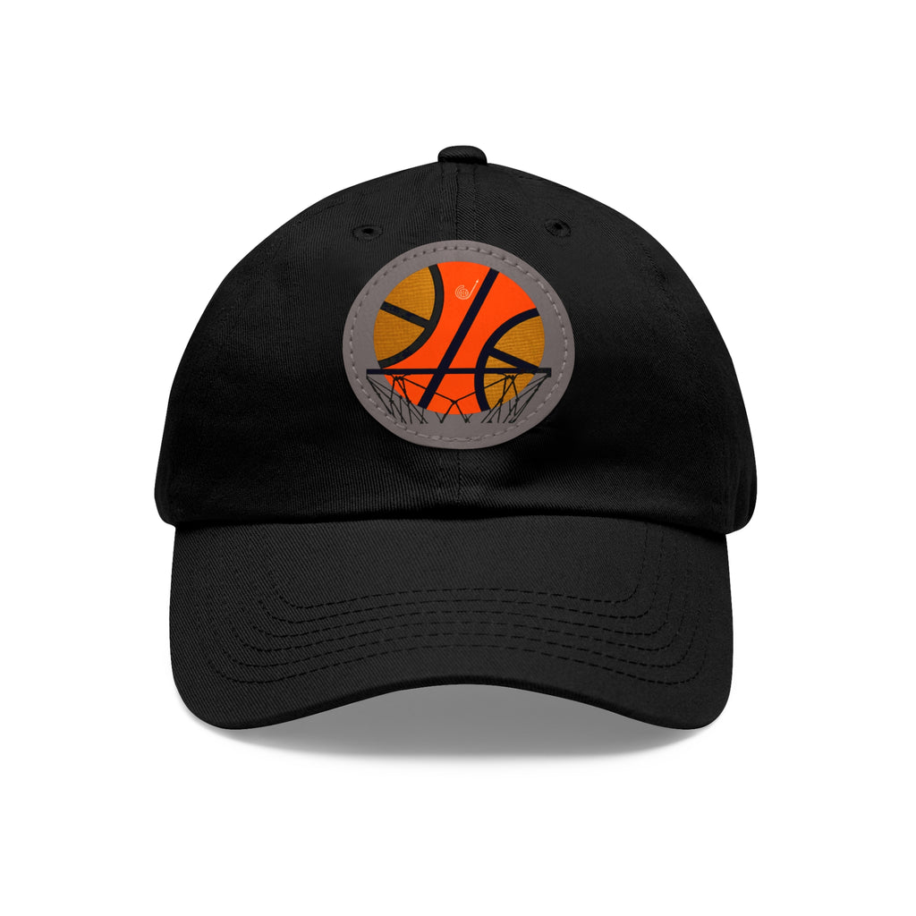 1967- 1968 Vintage Seattle Super Sonics Basketball - Dad Hat with Leather Patch (Round)
